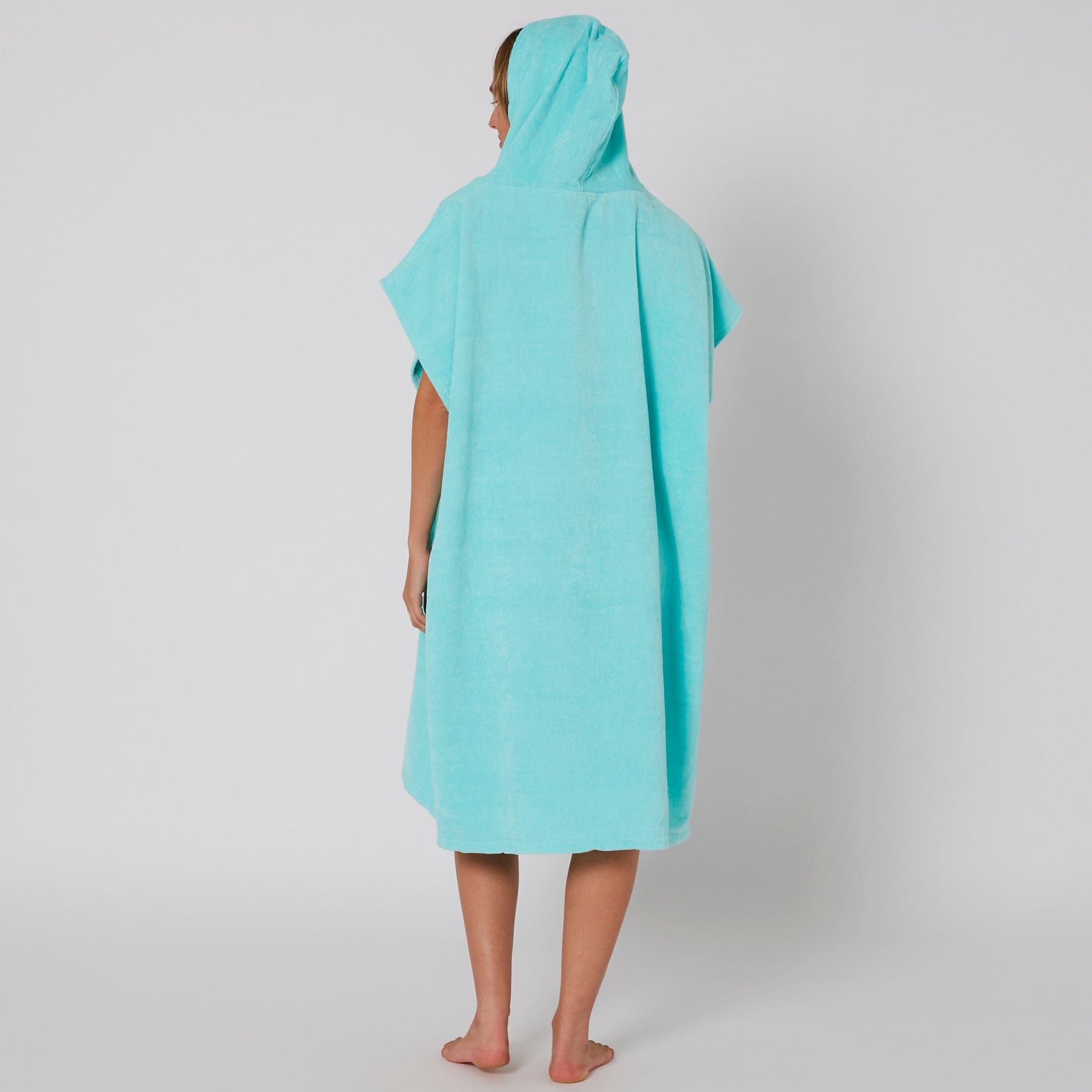 Ocean and Earth Ladies Hooded Poncho