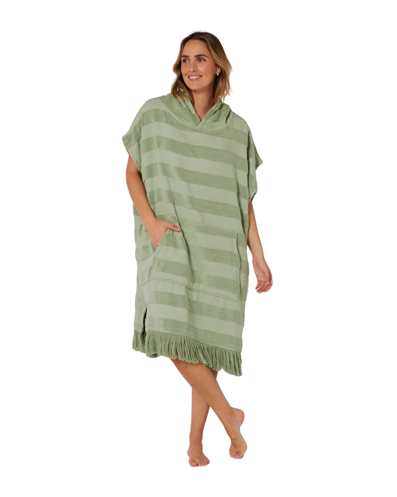 Ocean and Earth Ladies Layz Poncho