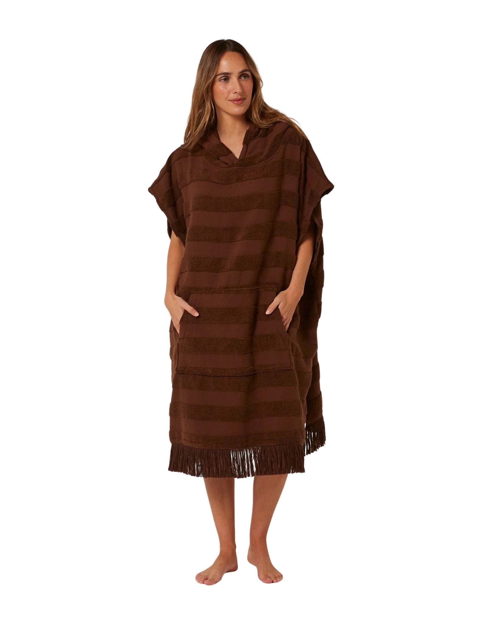 Ocean and Earth Ladies Layz Poncho