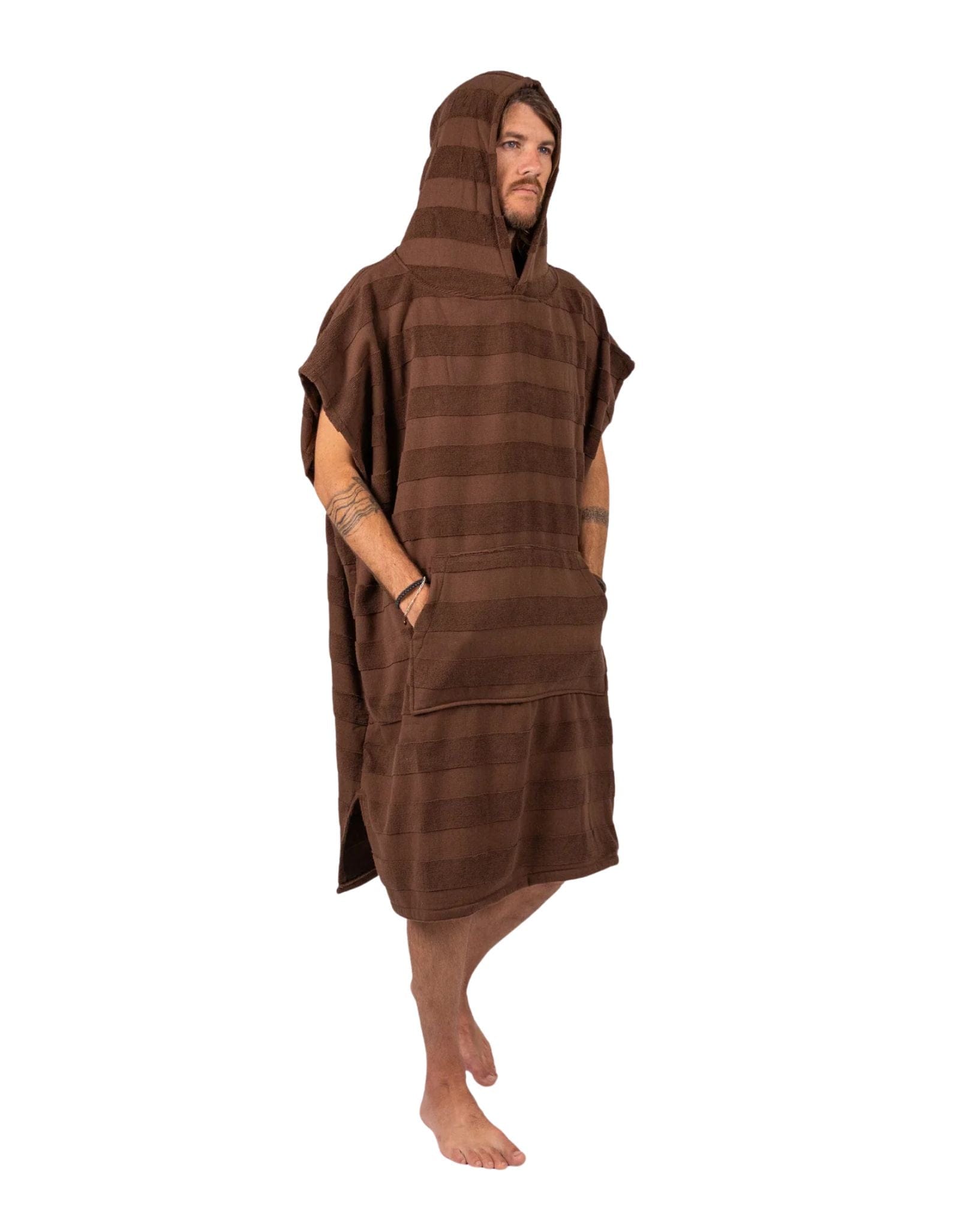 Ocean and Earth Mens Layz Poncho