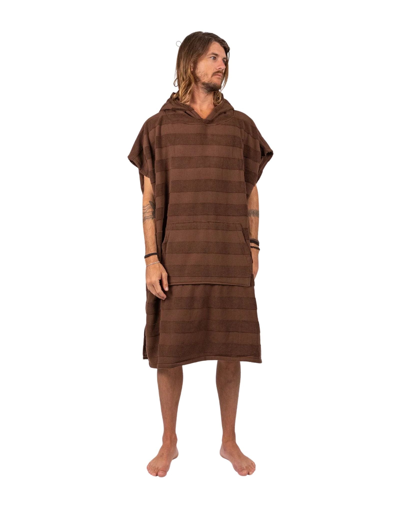 Ocean and Earth Mens Layz Poncho