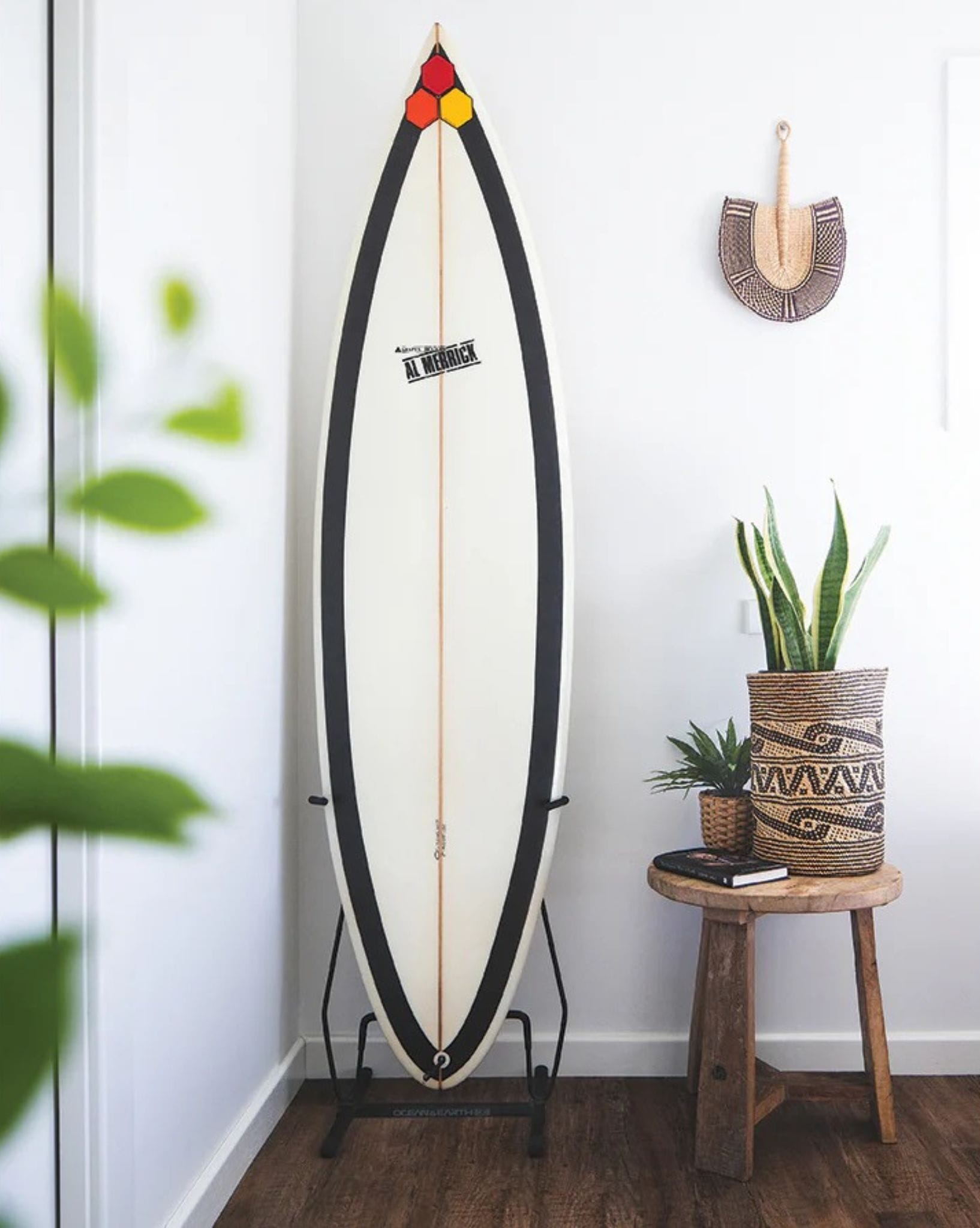 Ocean and Earth Single Vertical Surfboard Display Rack
