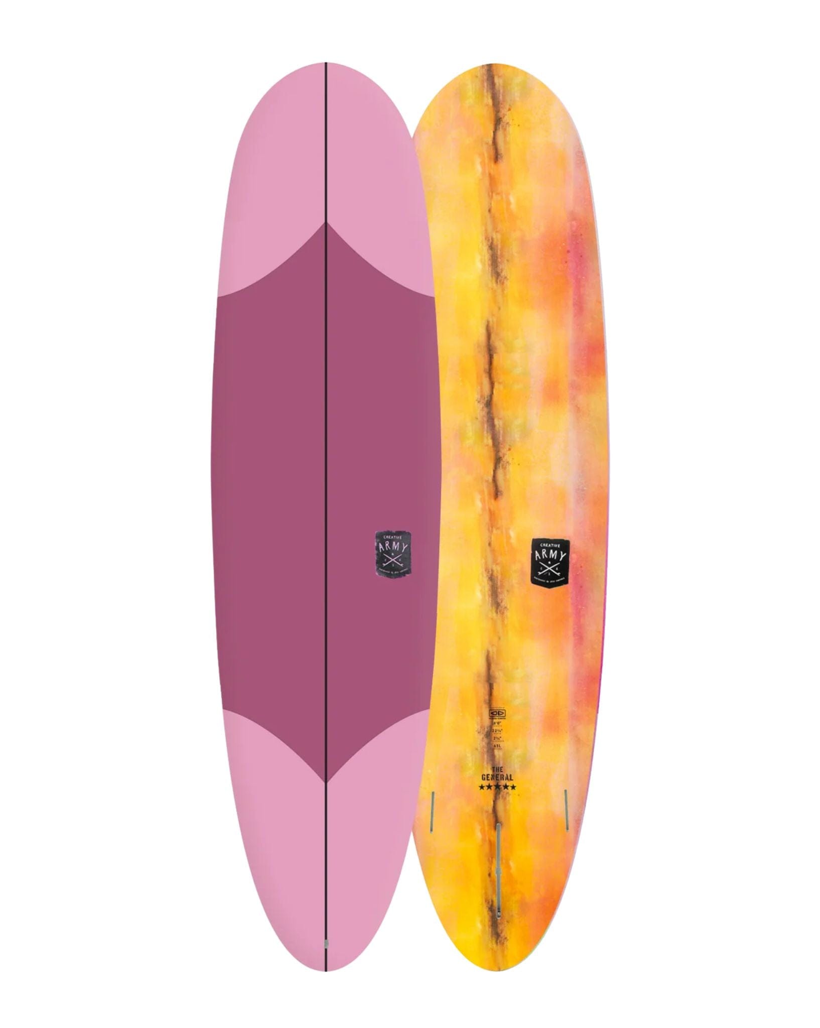 Ocean and Earth The General C-Army Epoxy Soft Longboard 7'0