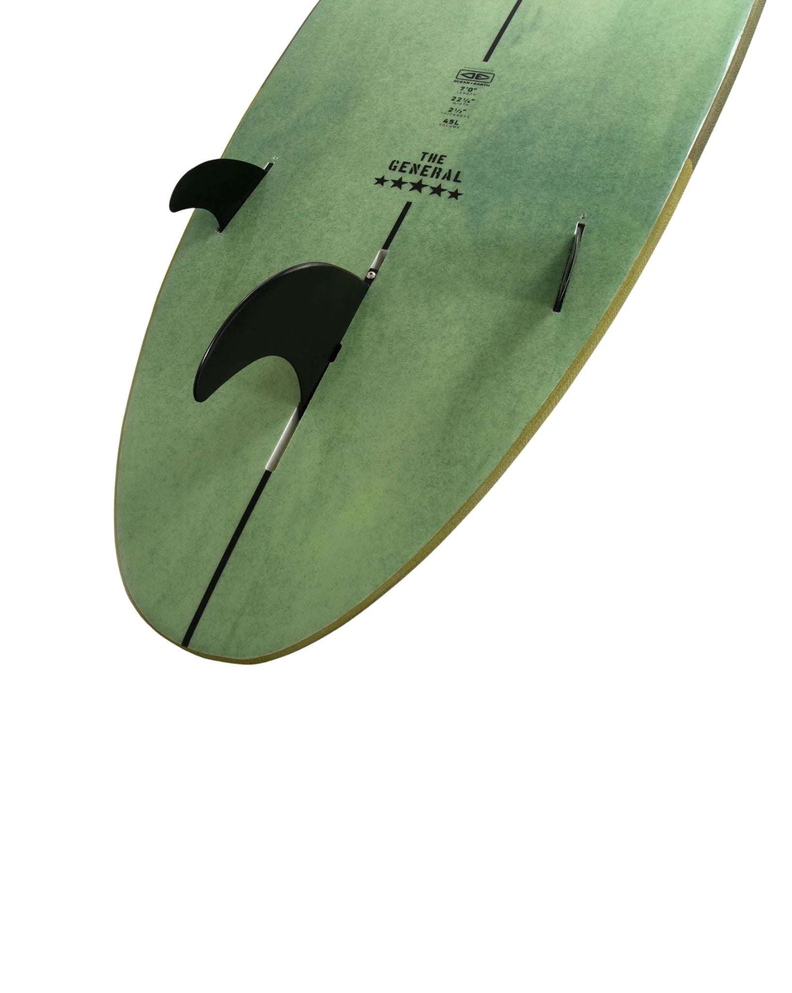 Ocean and Earth The General C-Army Epoxy Soft Longboard 8'0
