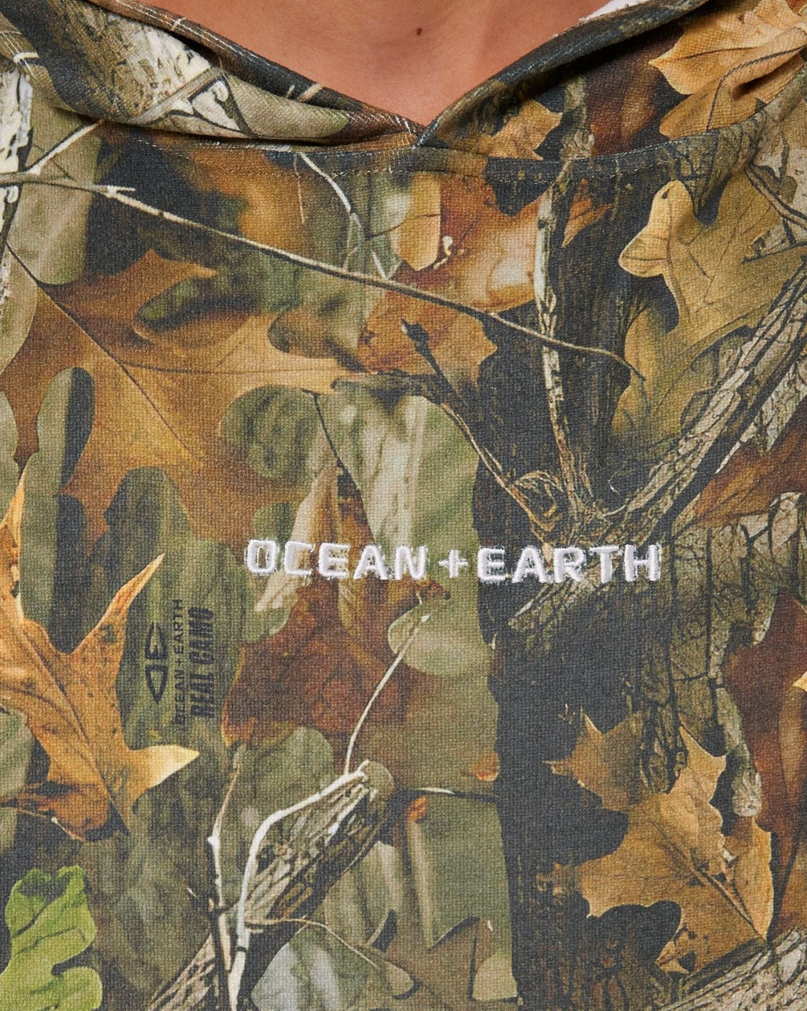 Ocean and Earth Youth Real Camo Hooded Poncho