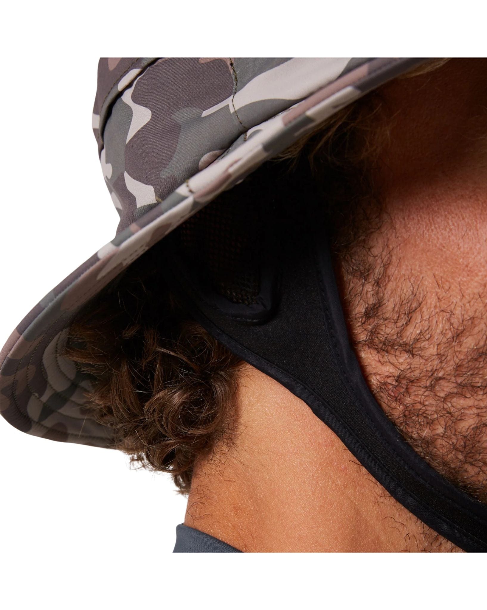 Ocean & Earth Mens Bingin LW Soft Peak Surf Hat - Camo