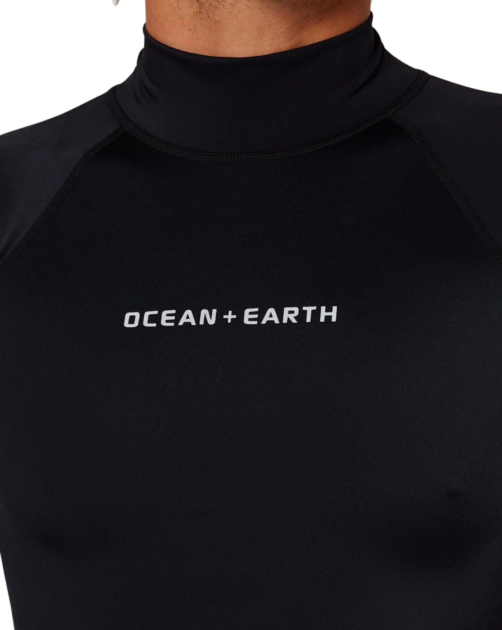 Ocean & Earth Mens Script LS Rash Shirt