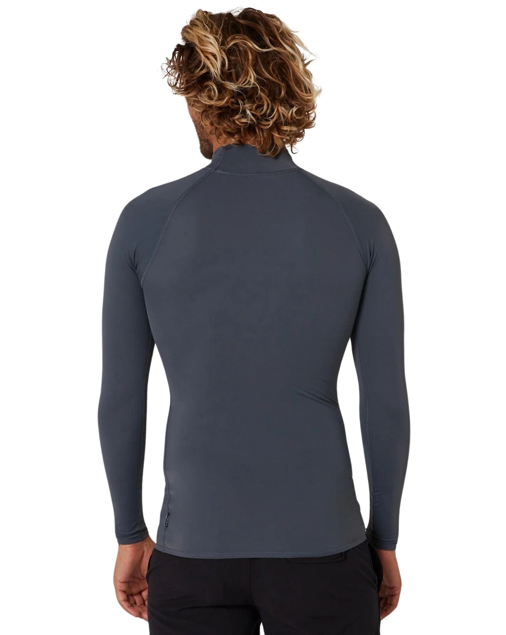 Ocean & Earth Mens Script LS Rash Shirt
