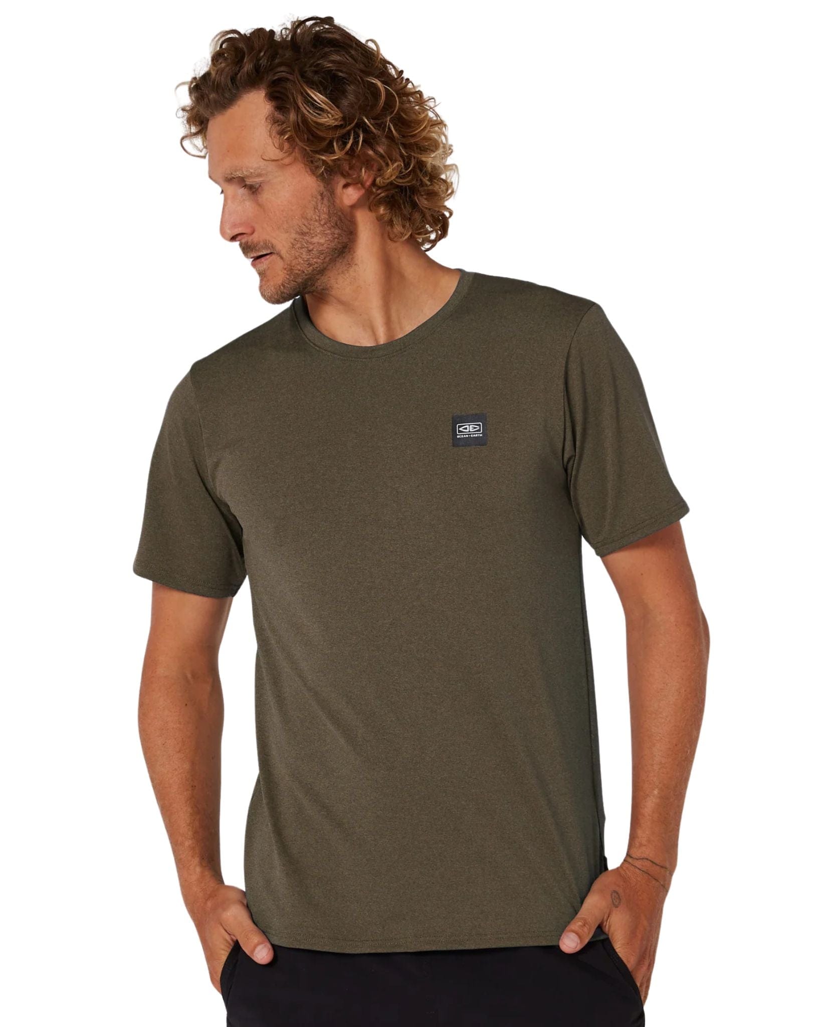 Ocean & Earth Mens Short Sleeve Surf Shirt