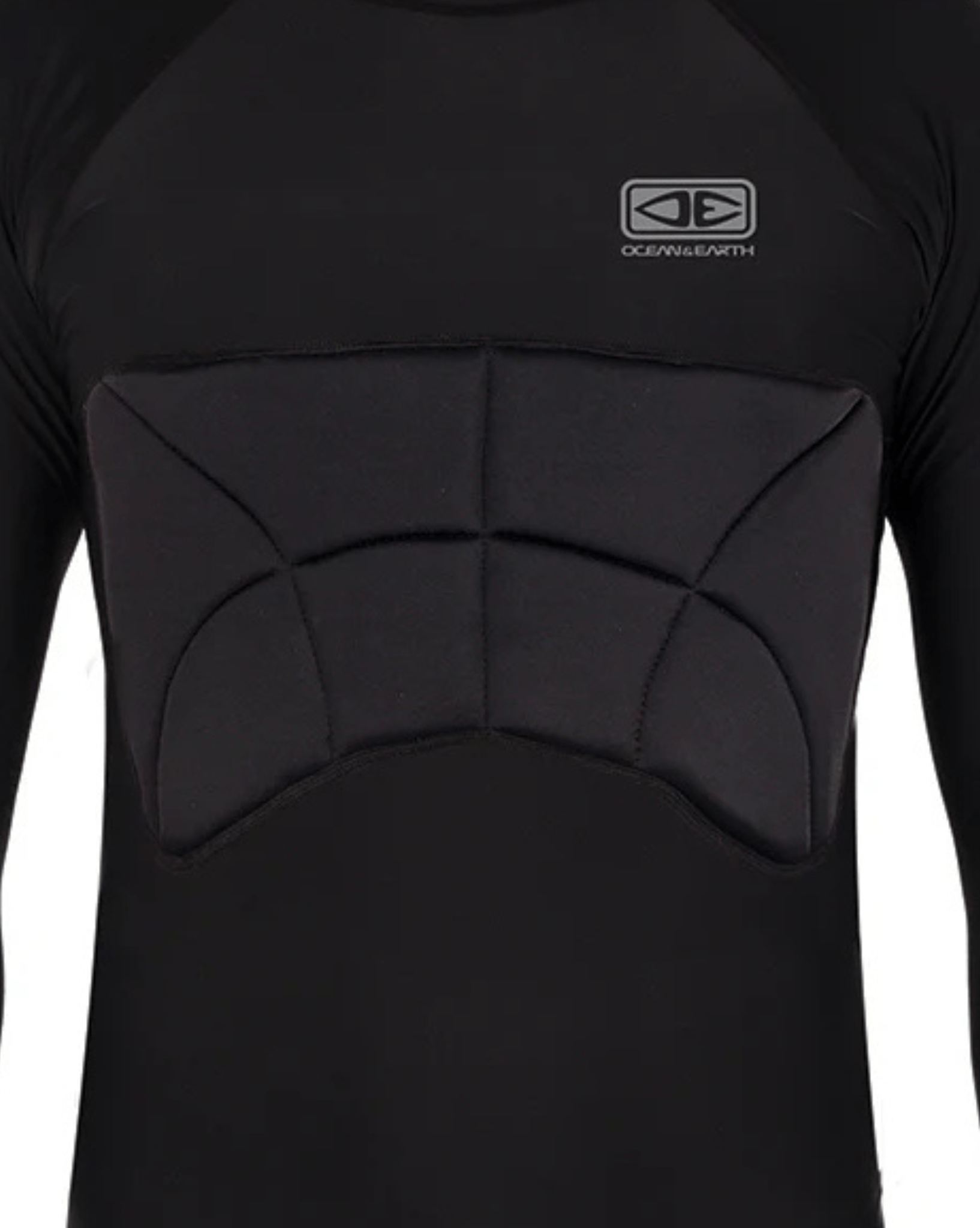 Ocean & Earth Rib Guard Padded Long Sleeve - Black S