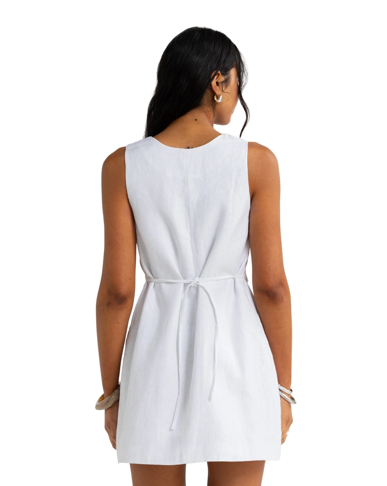 ORTC Koda Linen Mini Dress