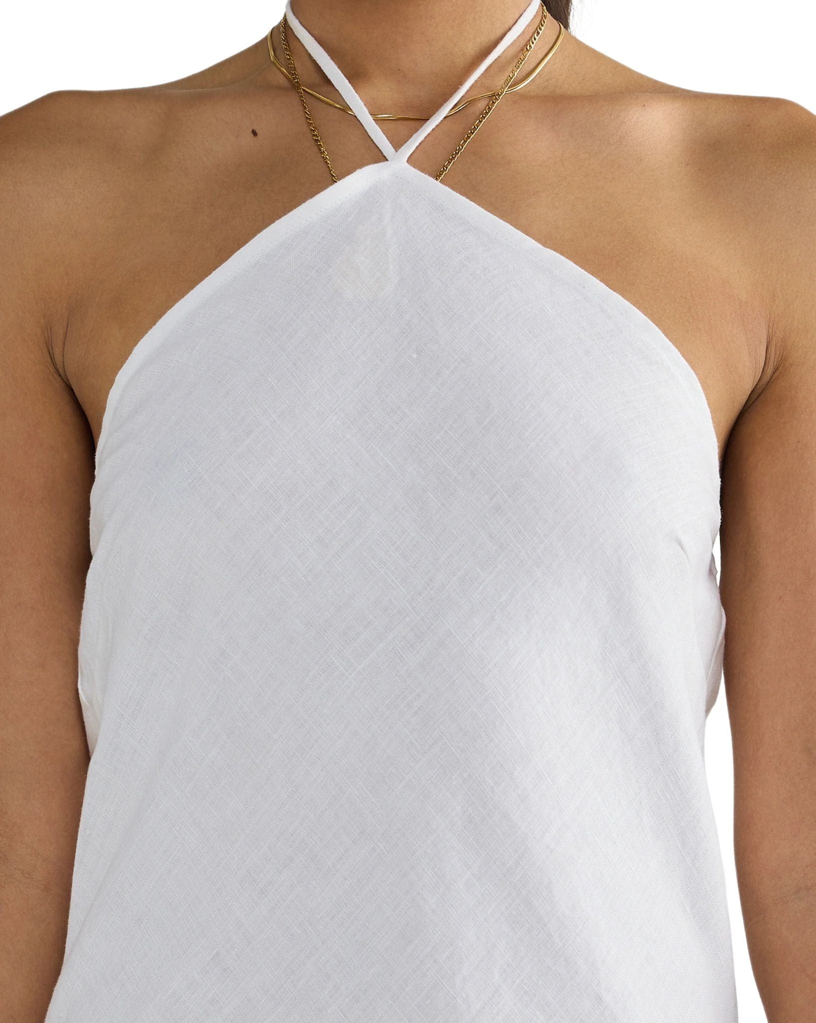 ORTC Zia Linen Bias Cut Dress
