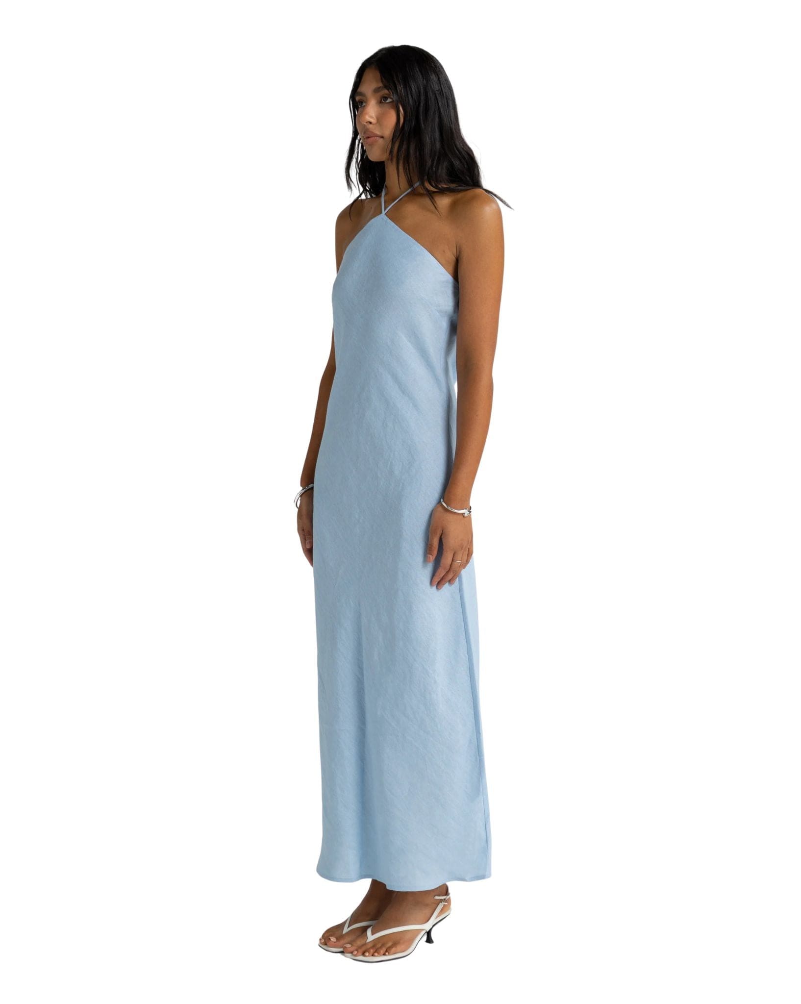 ORTC Zia Linen Bias Cut Dress