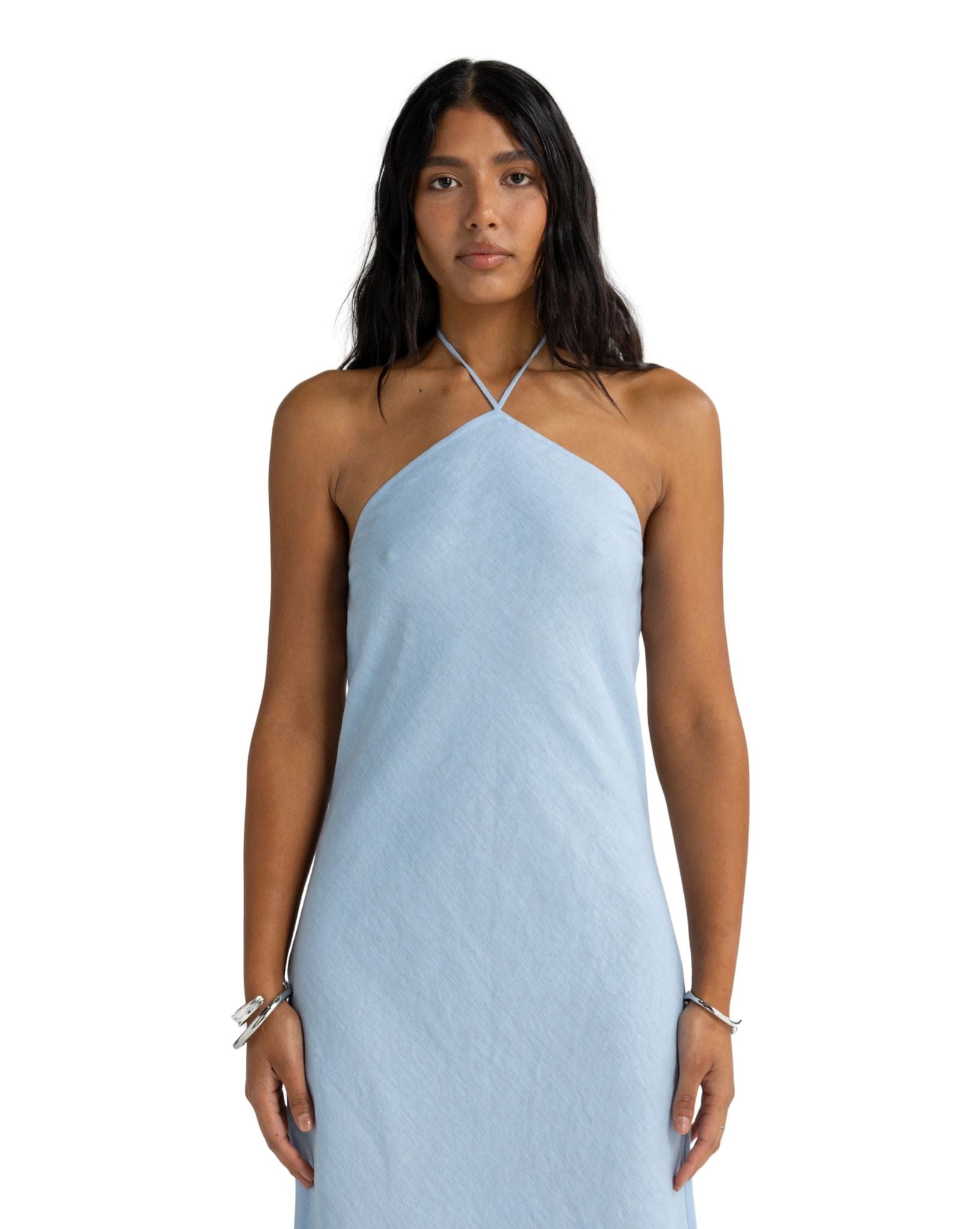 ORTC Zia Linen Bias Cut Dress