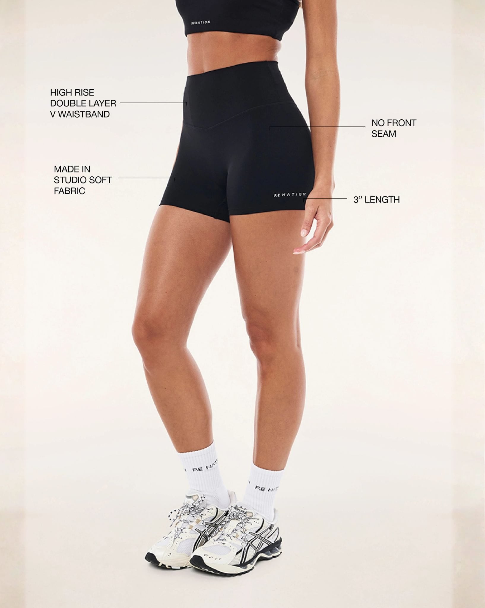 P.E Nation Signature 3 Inch Bike Short