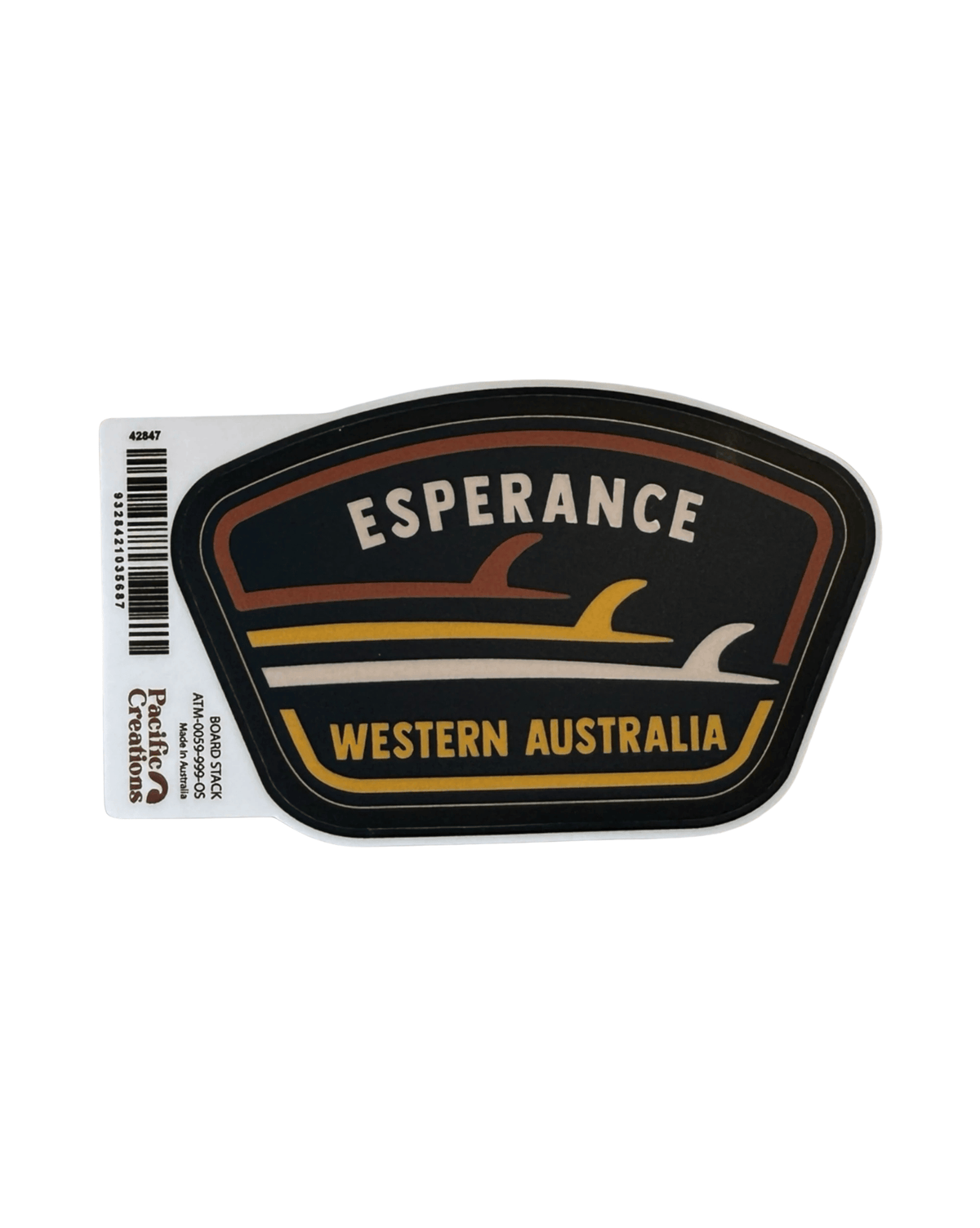 Pacific Creations Gerringong - Board Stack - Mens Sticker