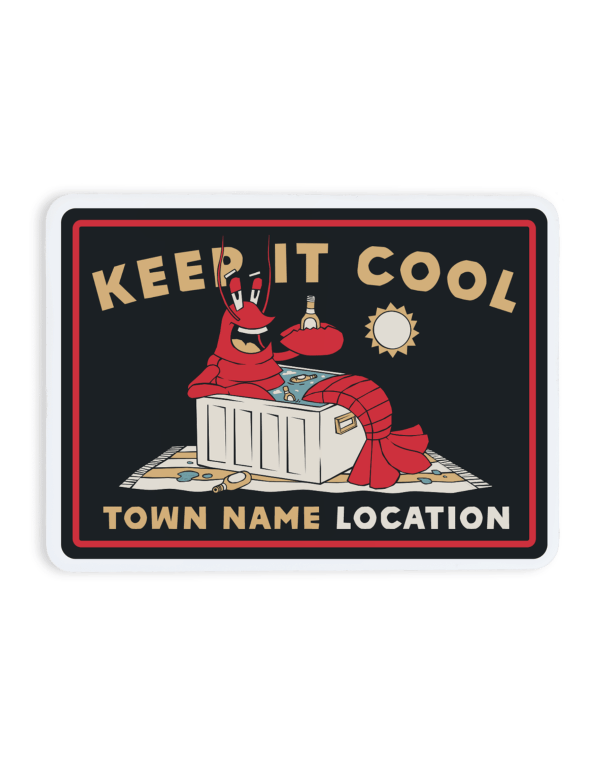 Pacific Creations Gerringong - Keep It Cool - Mens Magnet