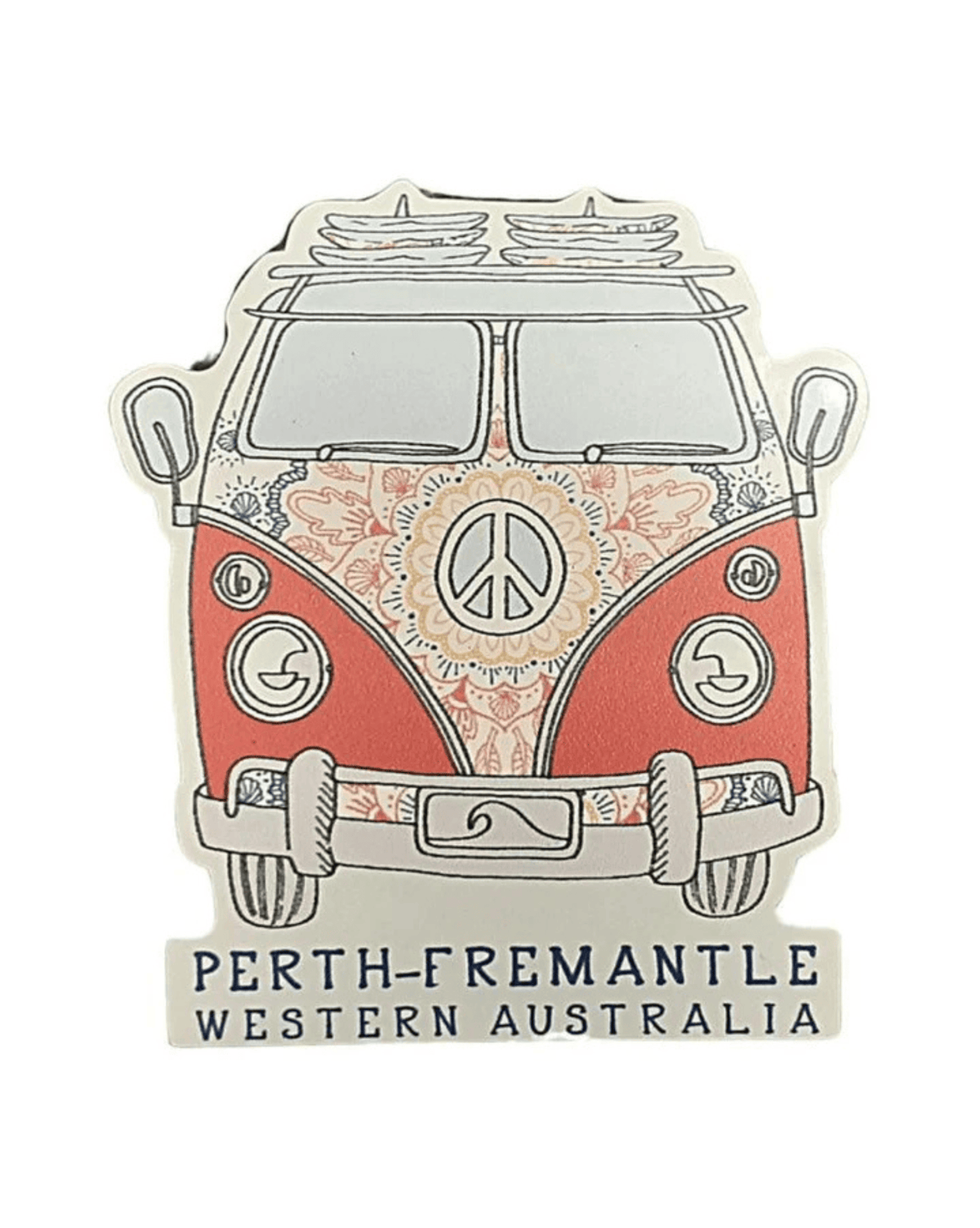 Pacific Creations Gerringong - Peace Combi - Womens Sticker