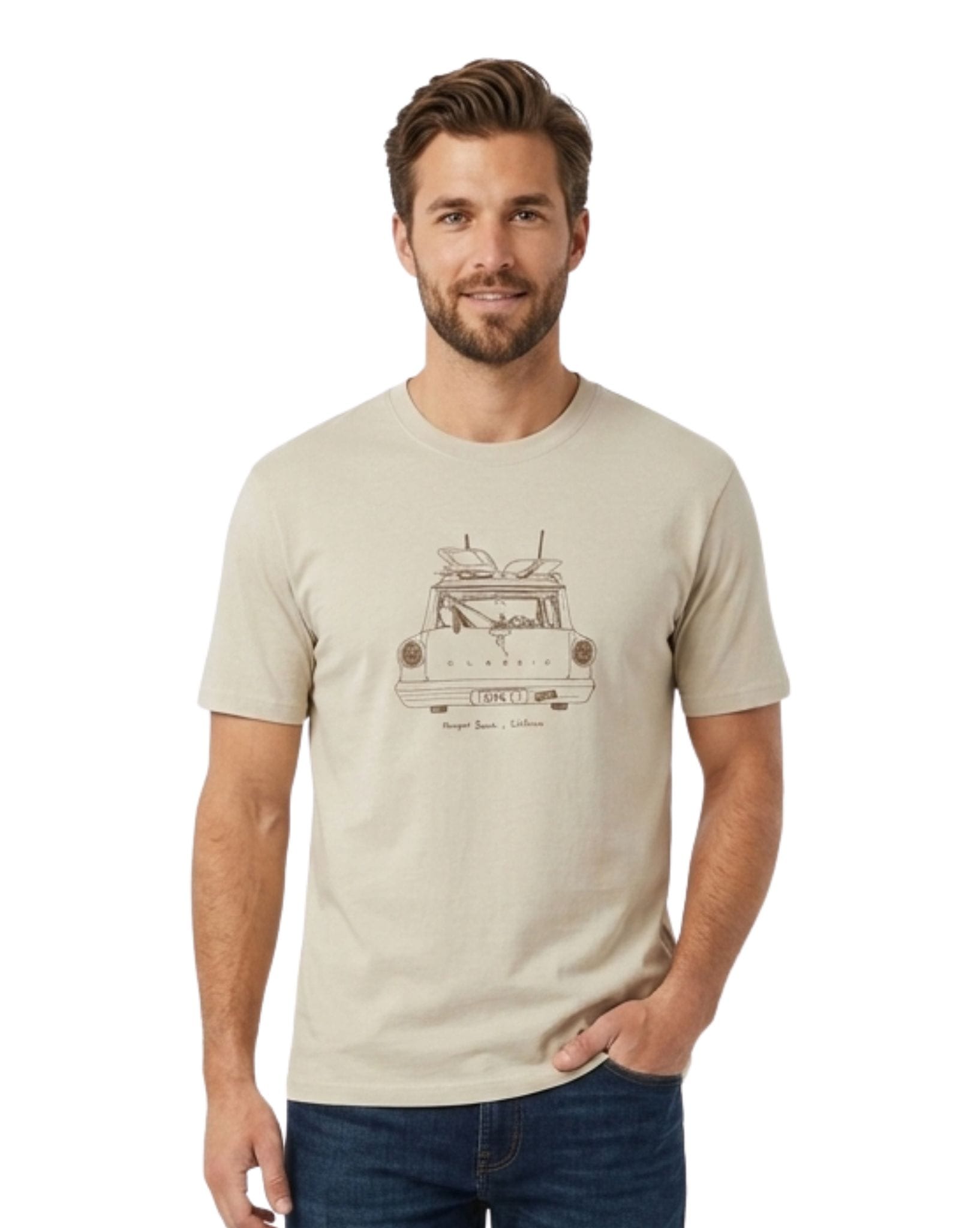 Pacific Creations Mens T - Beach Wagon