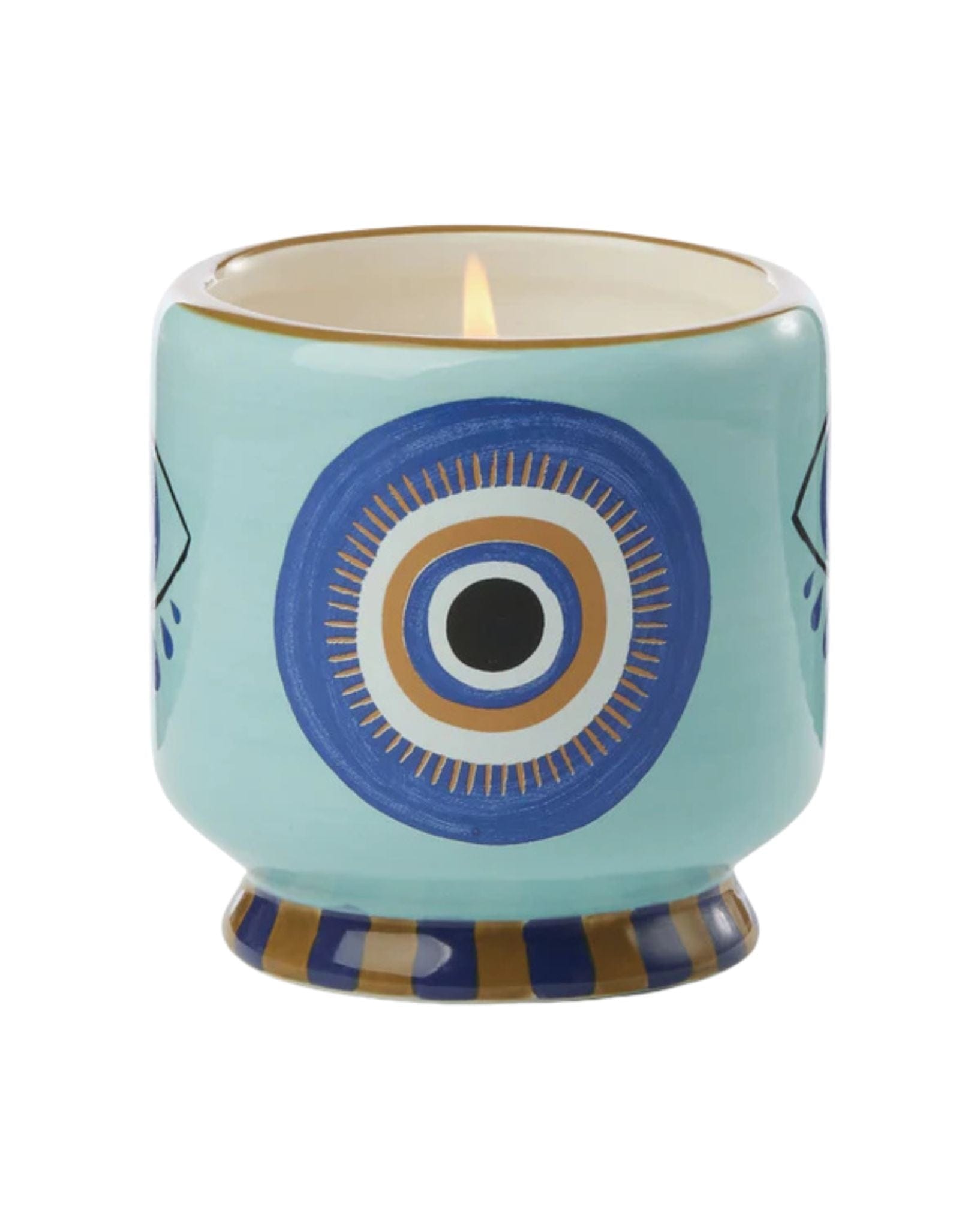 Paddywax Adopo 8 oz./226g Eye Ceramic Candle - Incense & Smoke Boxed