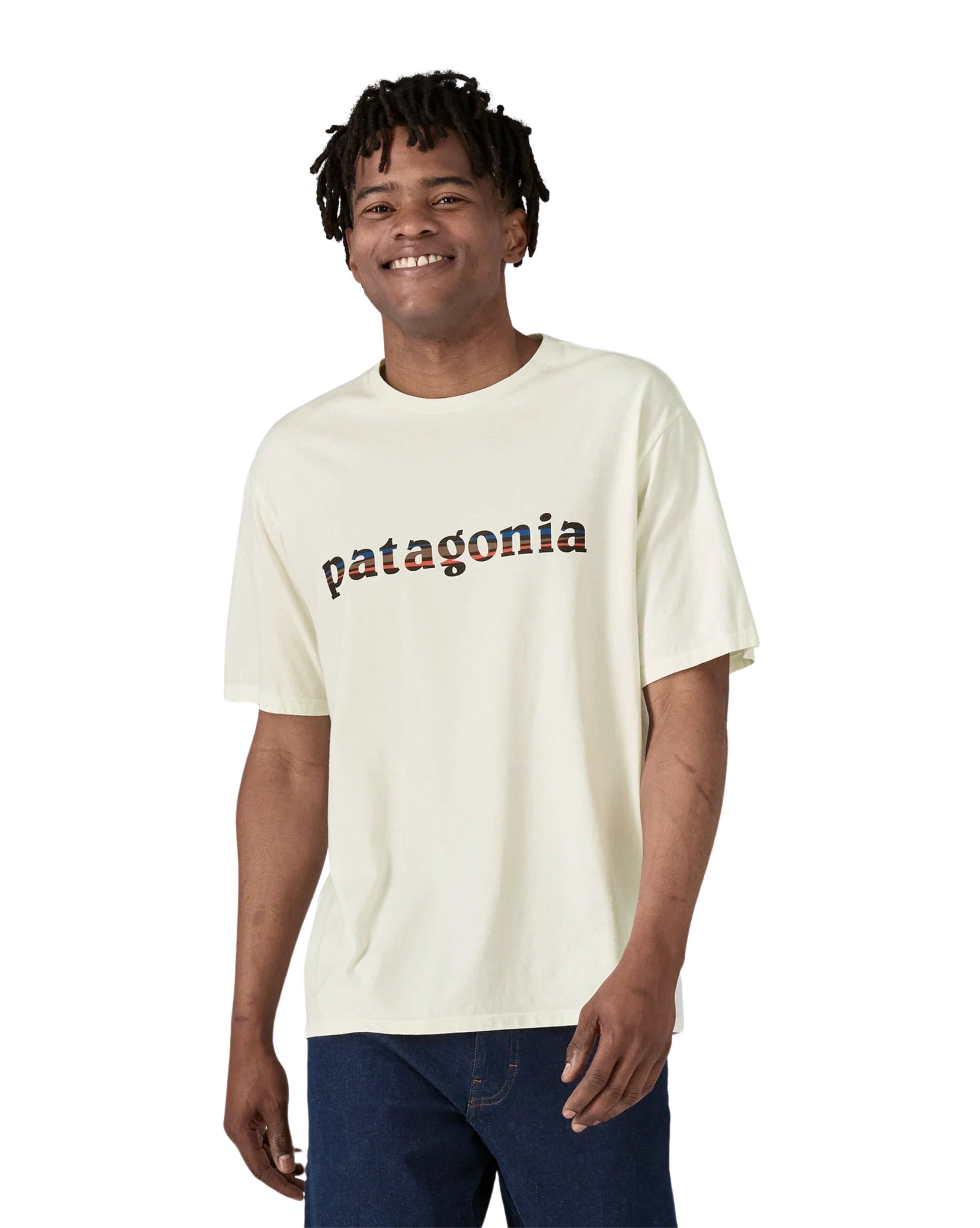 Patagonia Men's '73 Text Logo Organic T-Shirt