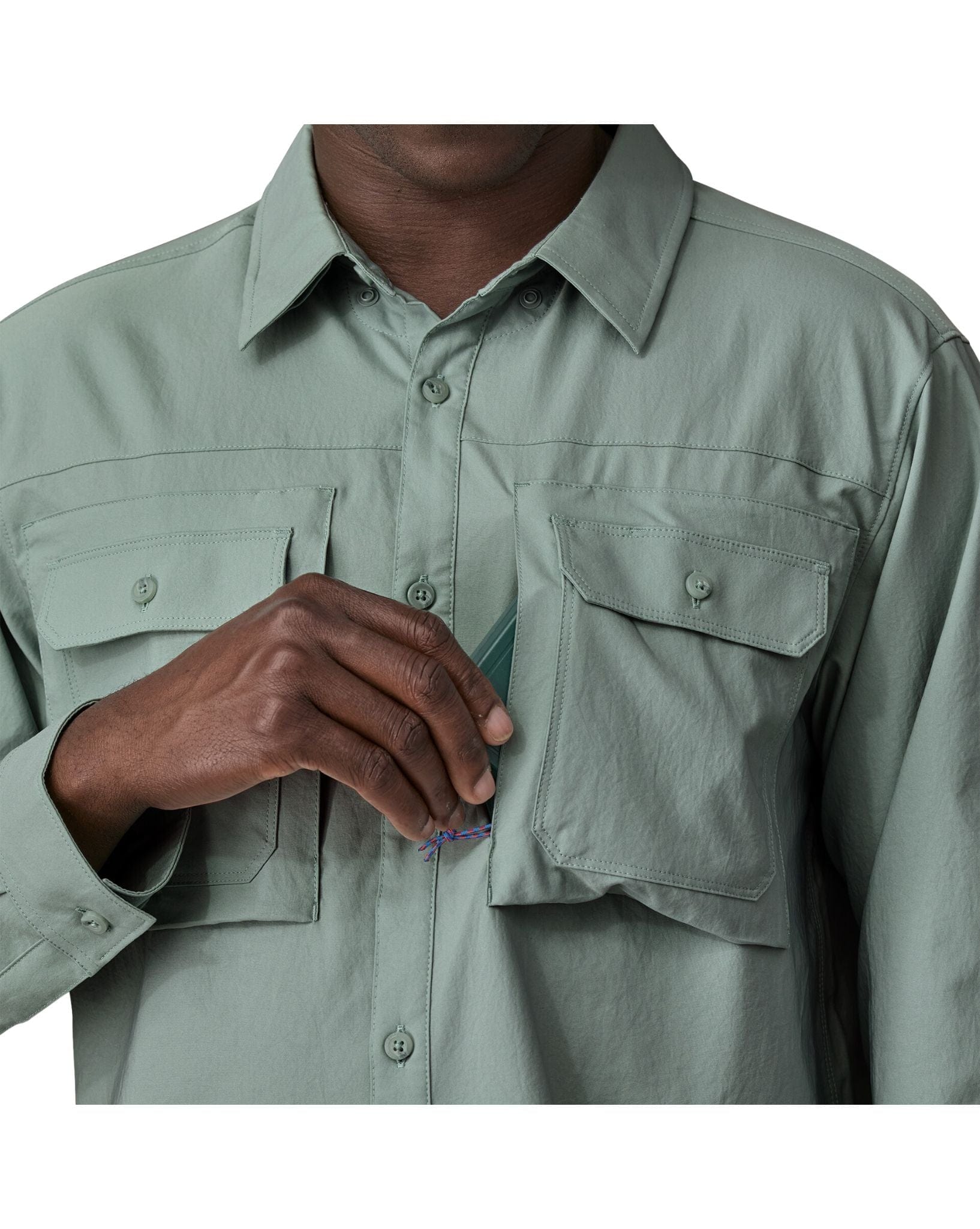 Patagonia Men's Long-Sleeved Self-Guided Sun Shirt