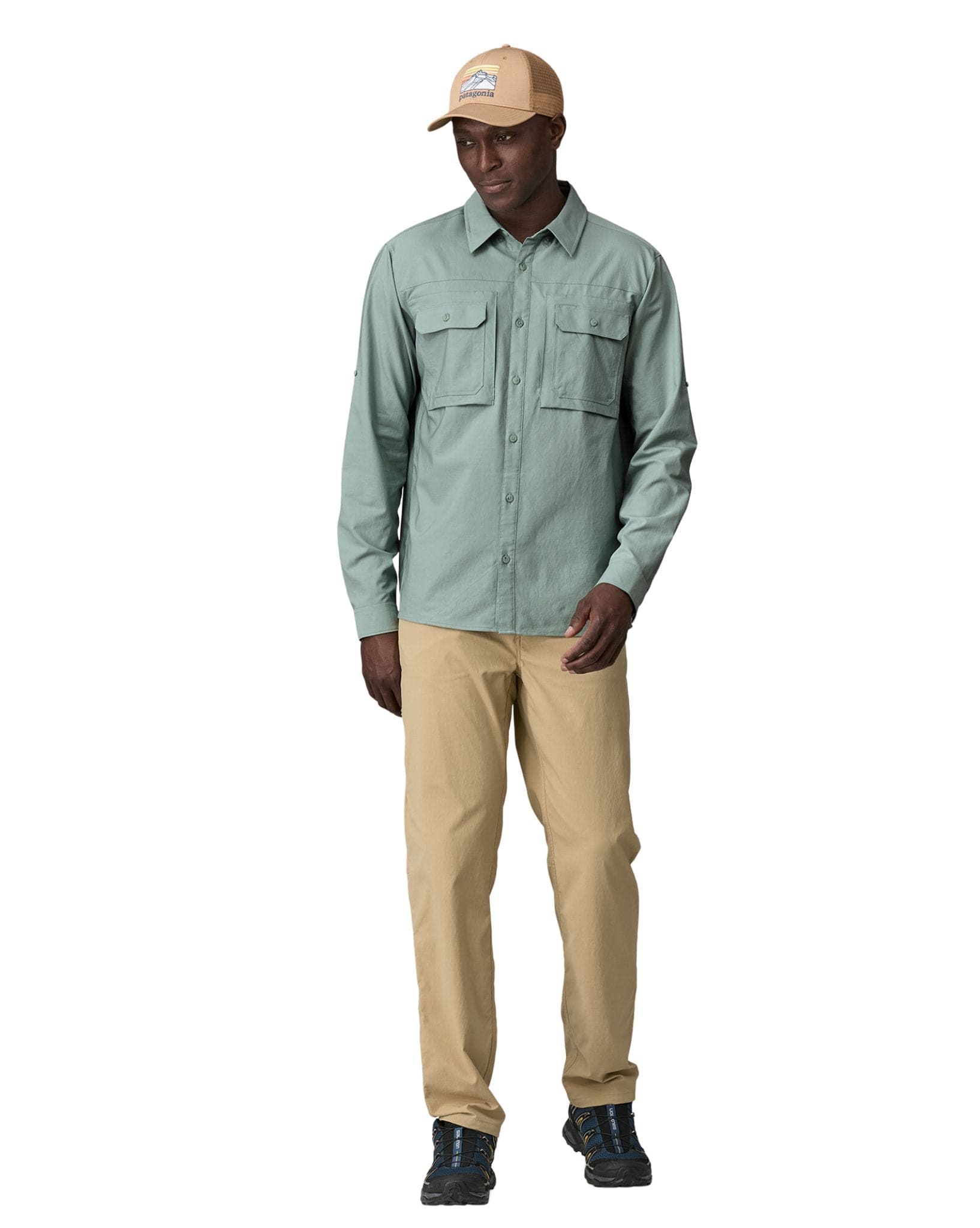 Patagonia Men's Long-Sleeved Self-Guided Sun Shirt