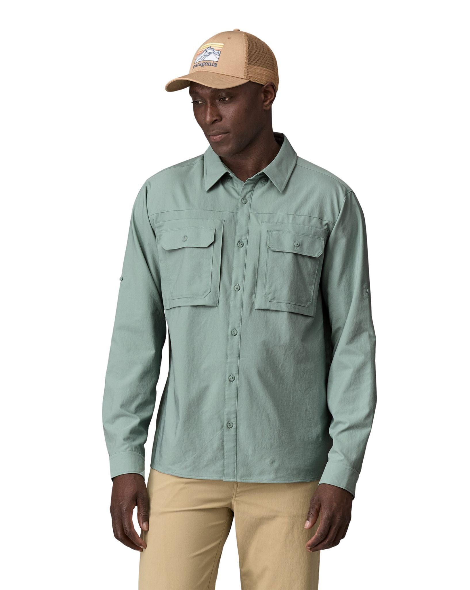 Patagonia Men's Long-Sleeved Self-Guided Sun Shirt