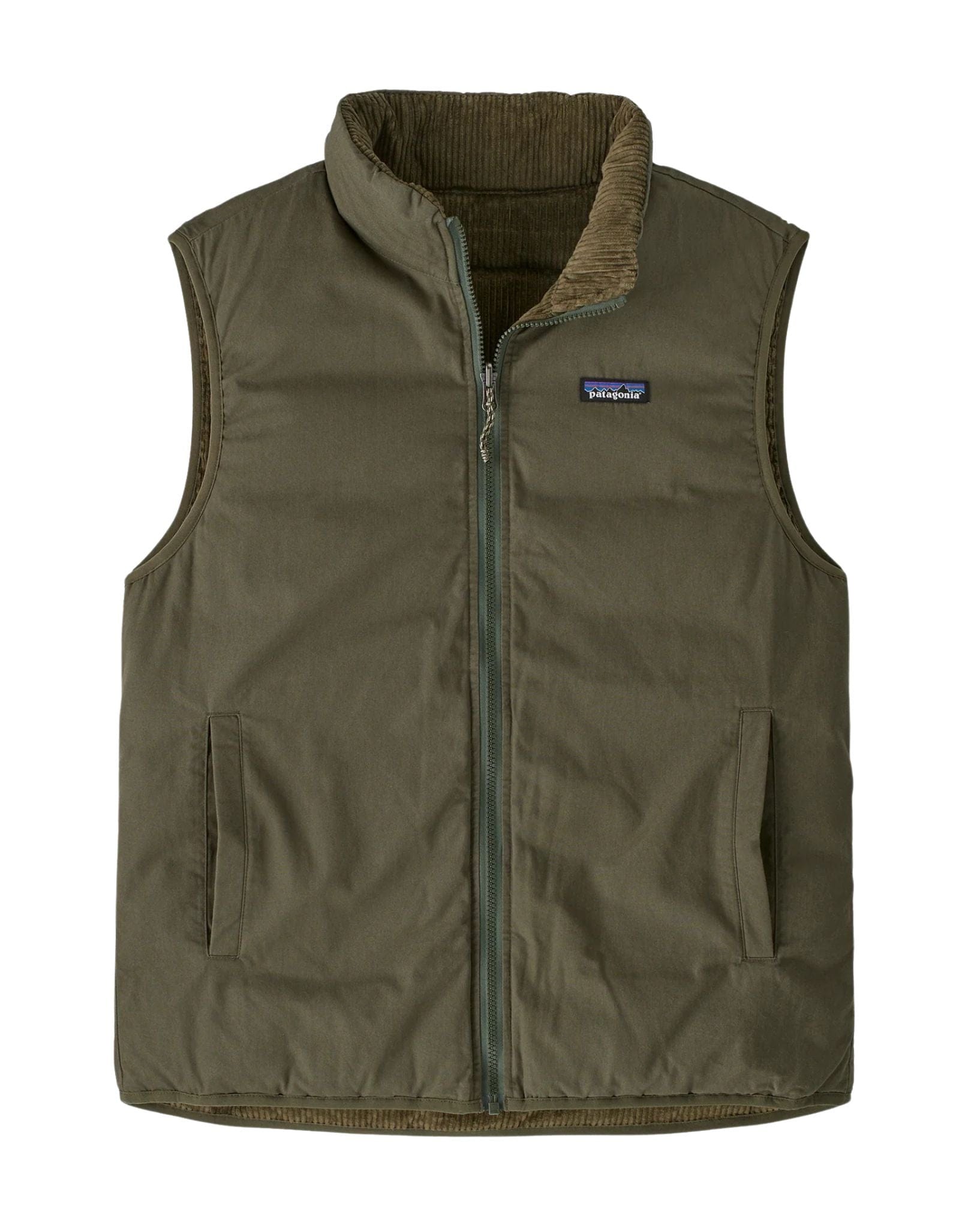 Patagonia Mens Reversible Cotton Down Vest