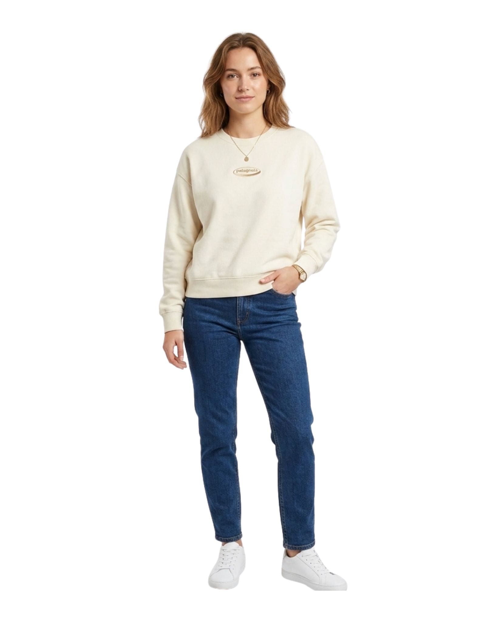 Patagonia W'S '95 Oval Logo Daily Crew