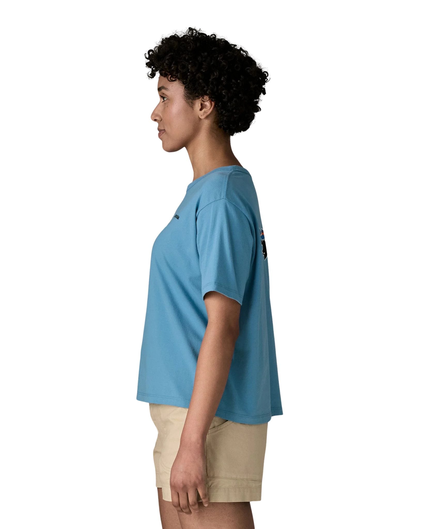 Patagonia W'S Fitz Roy Trout Easy Cut T-Shirt