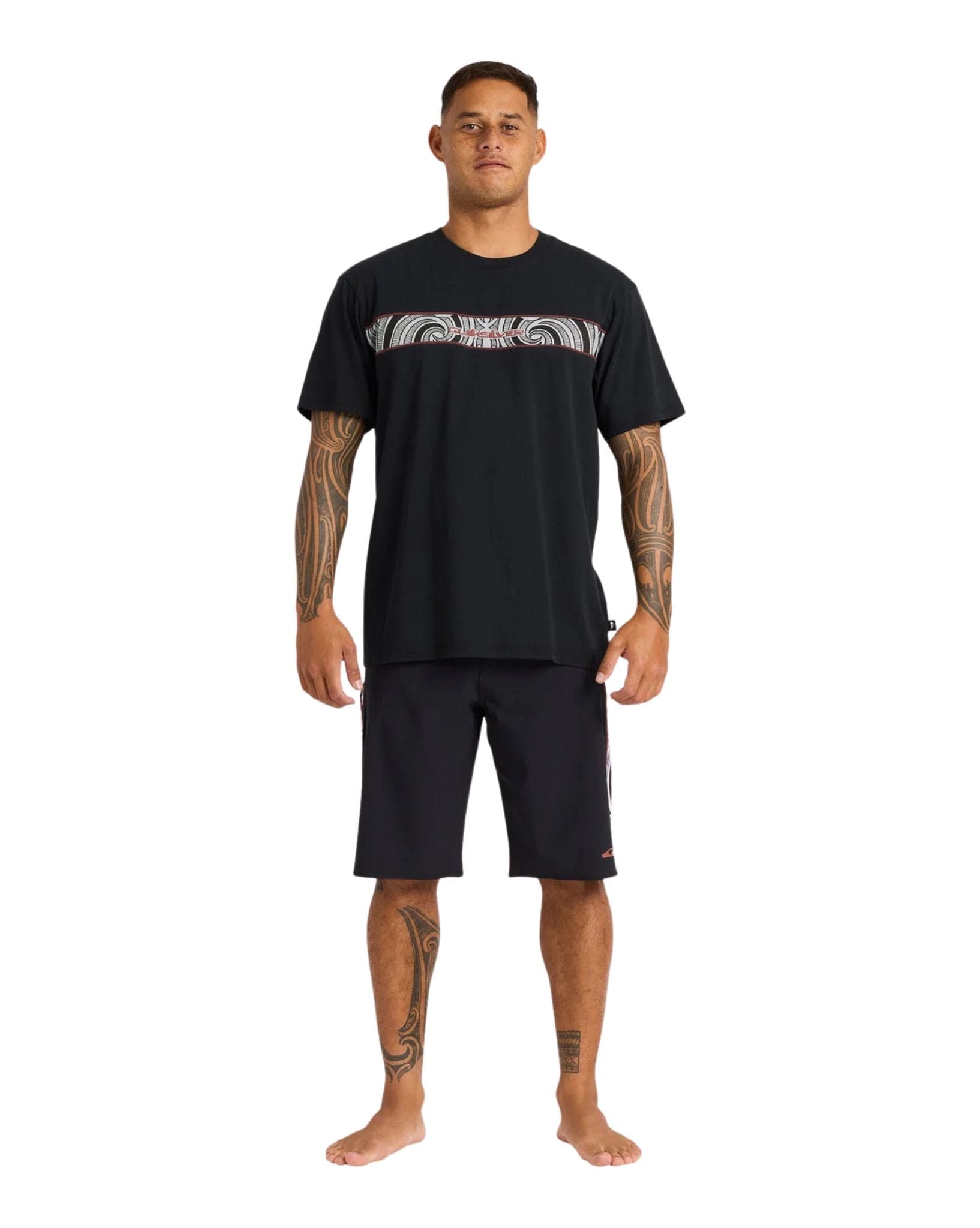 Quiksilver Kehu Takarangi Panel Ss Tee
