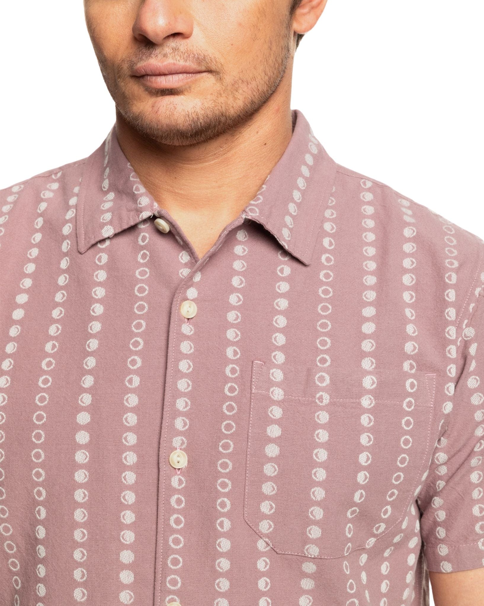 Quiksilver Mens Lunar Phases Casual Ss