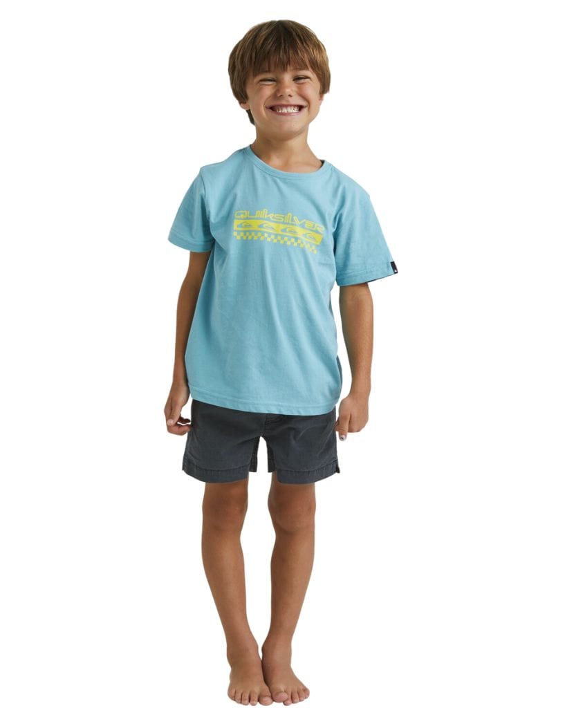 Quiksilver Omni Check Turn Boys T-Shirt