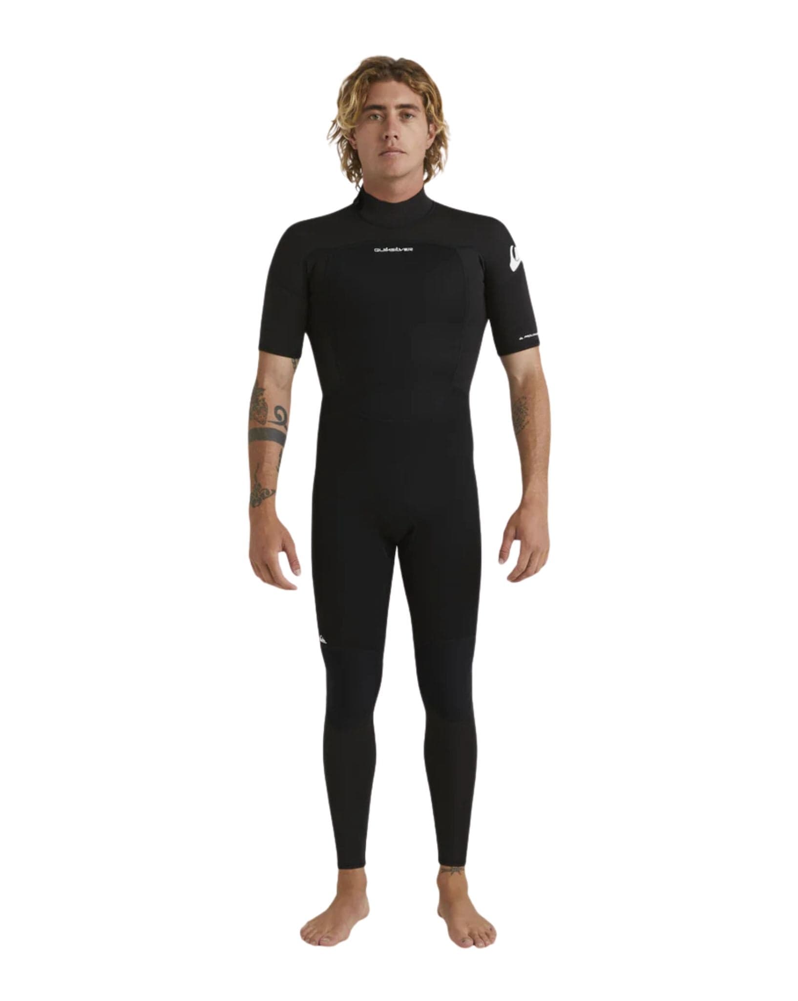 Quiksilver Prologue 2/2mm Short Sleeve Back Zip Spring Suit