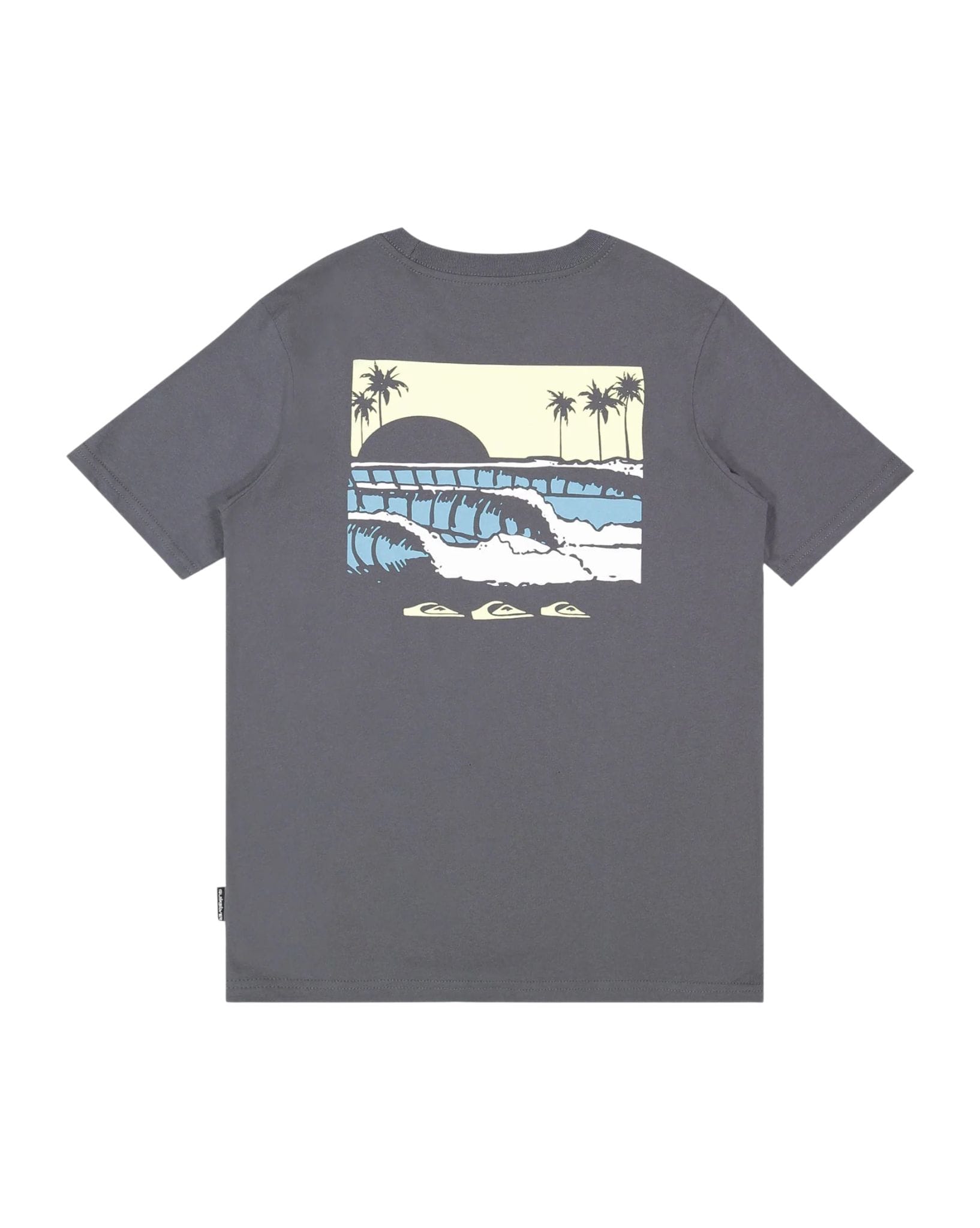 Quiksilver Stacked Line Up Ss Yth