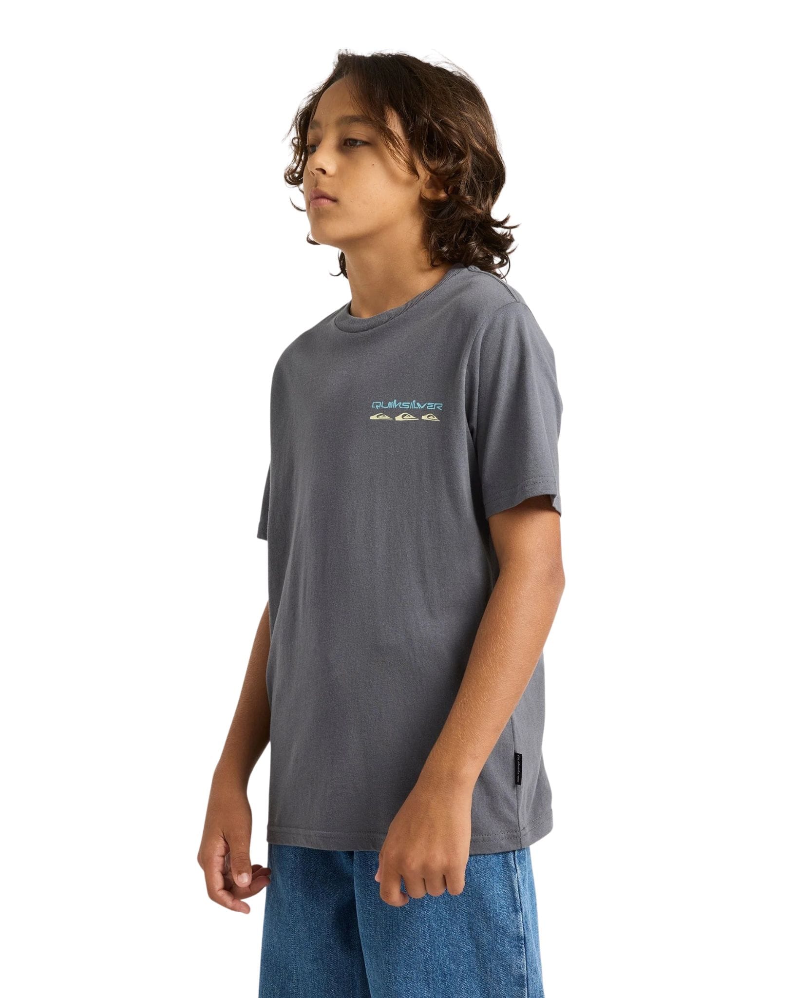 Quiksilver Stacked Line Up Ss Yth