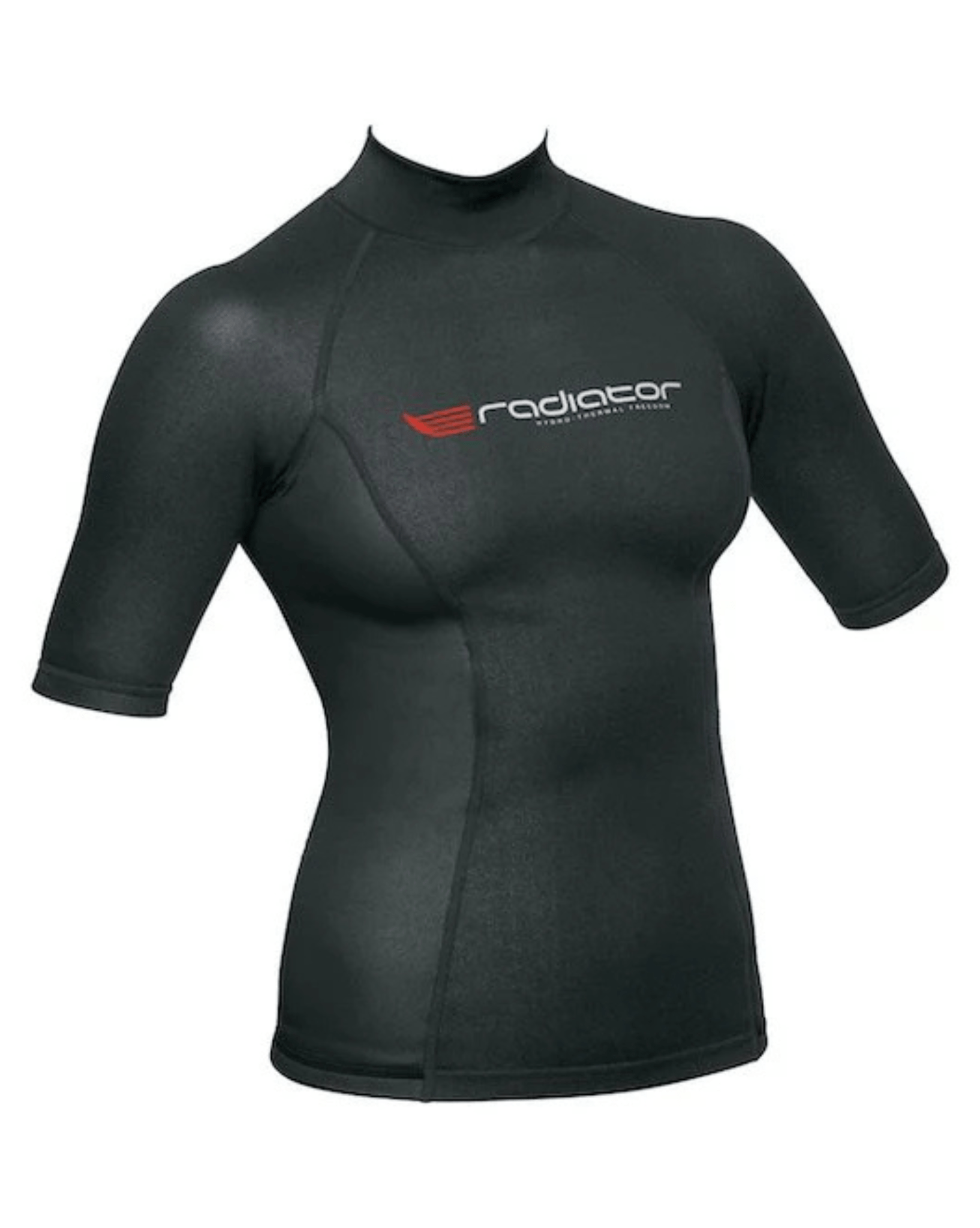 Radiator Ladies Short Sleeve Vest - Black I Black 10