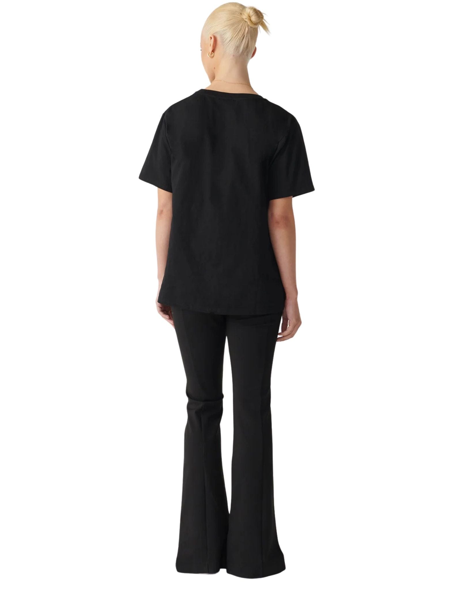 Raef Womens Joplin Split Front Pant - Black