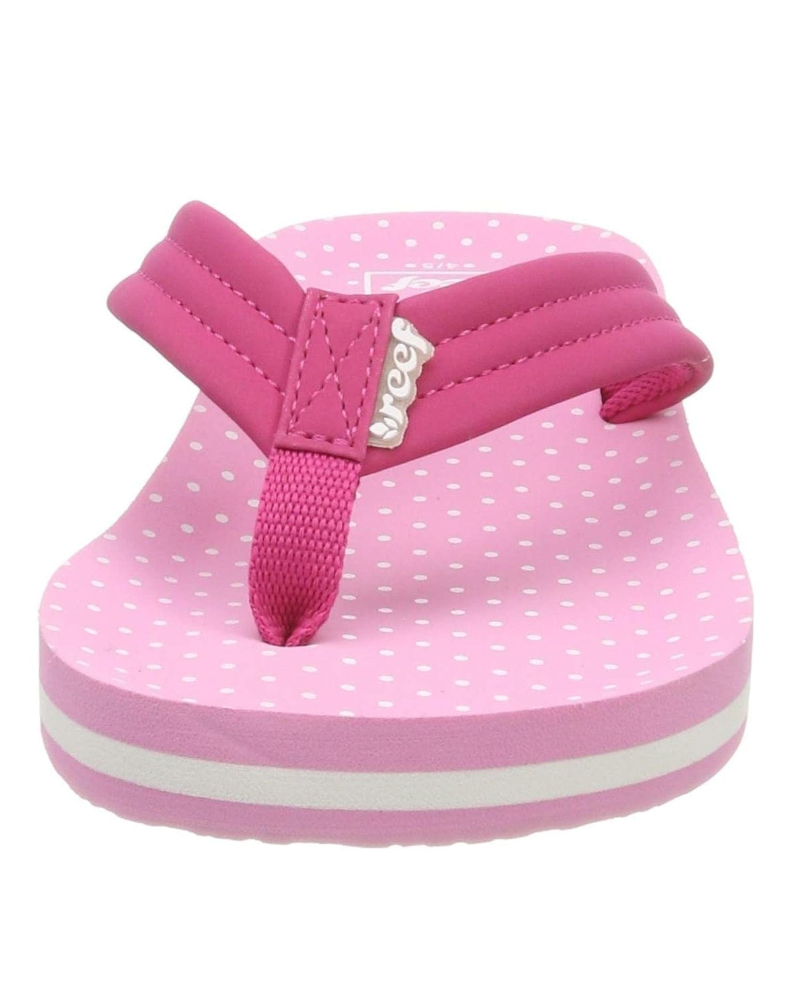 Reef Girls Kids AHI Thongs - Polka Dot