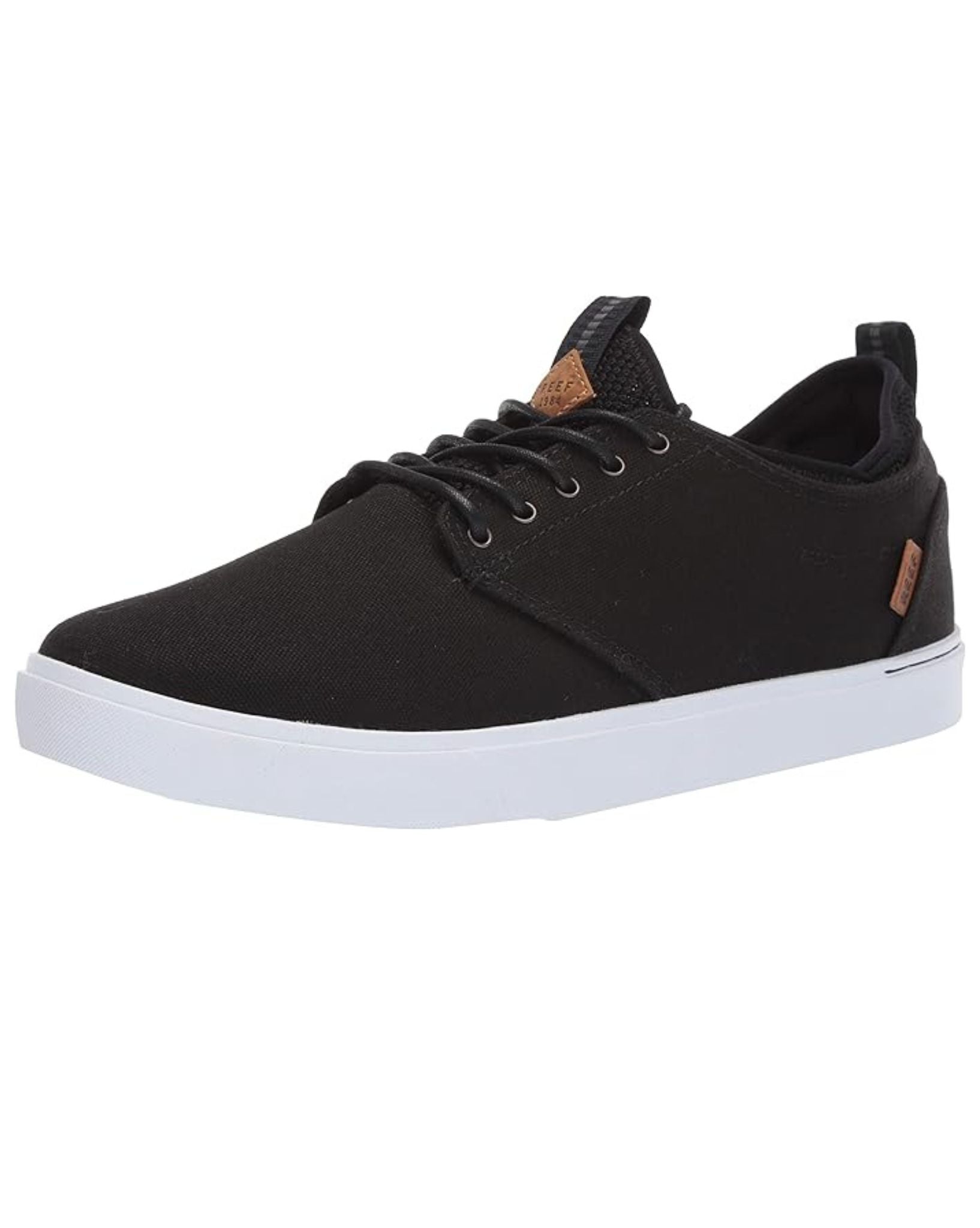 Reef Mens Discovery Shoe - Black I White