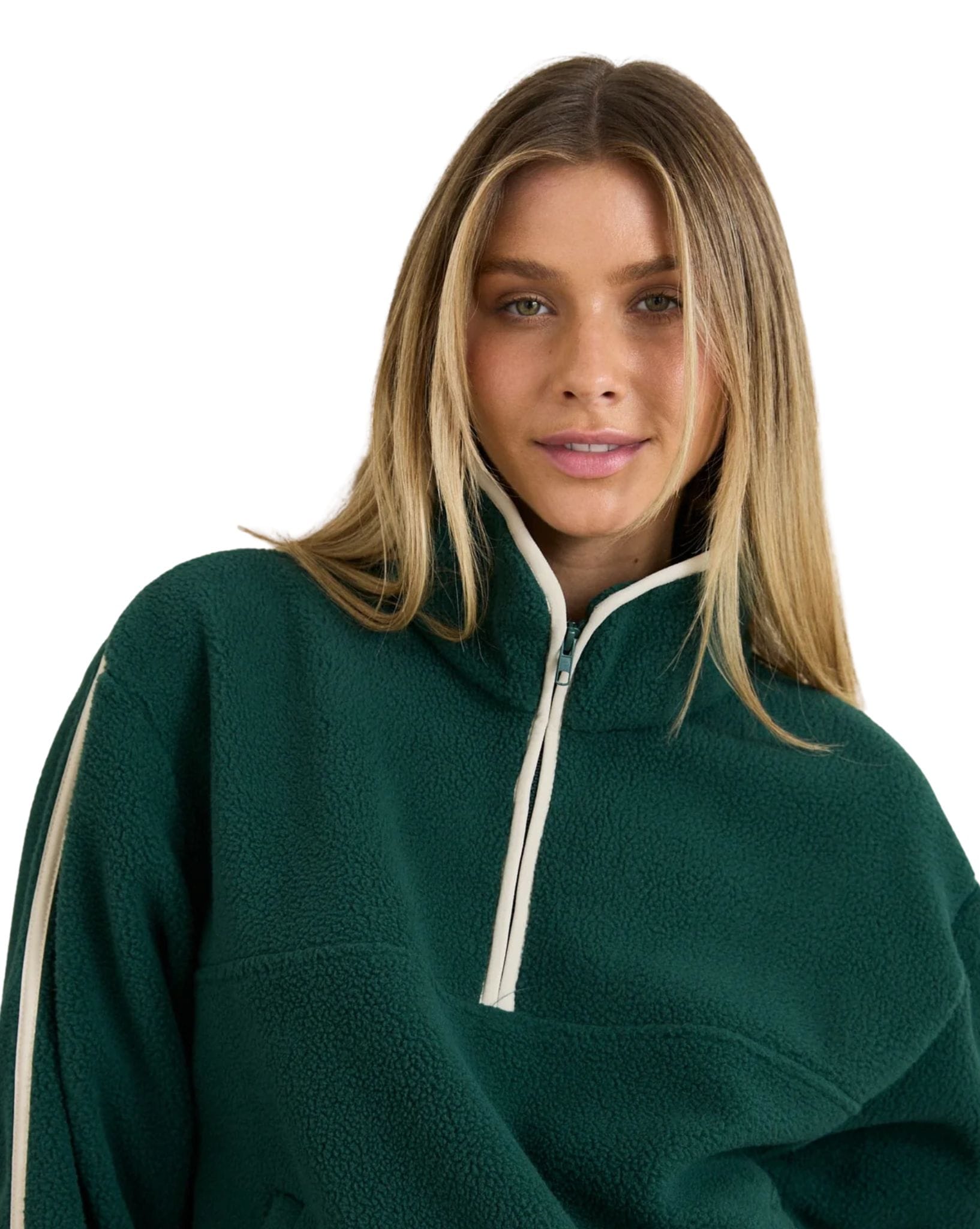 Rhythm Camp Half Zip Sherpa Pullover