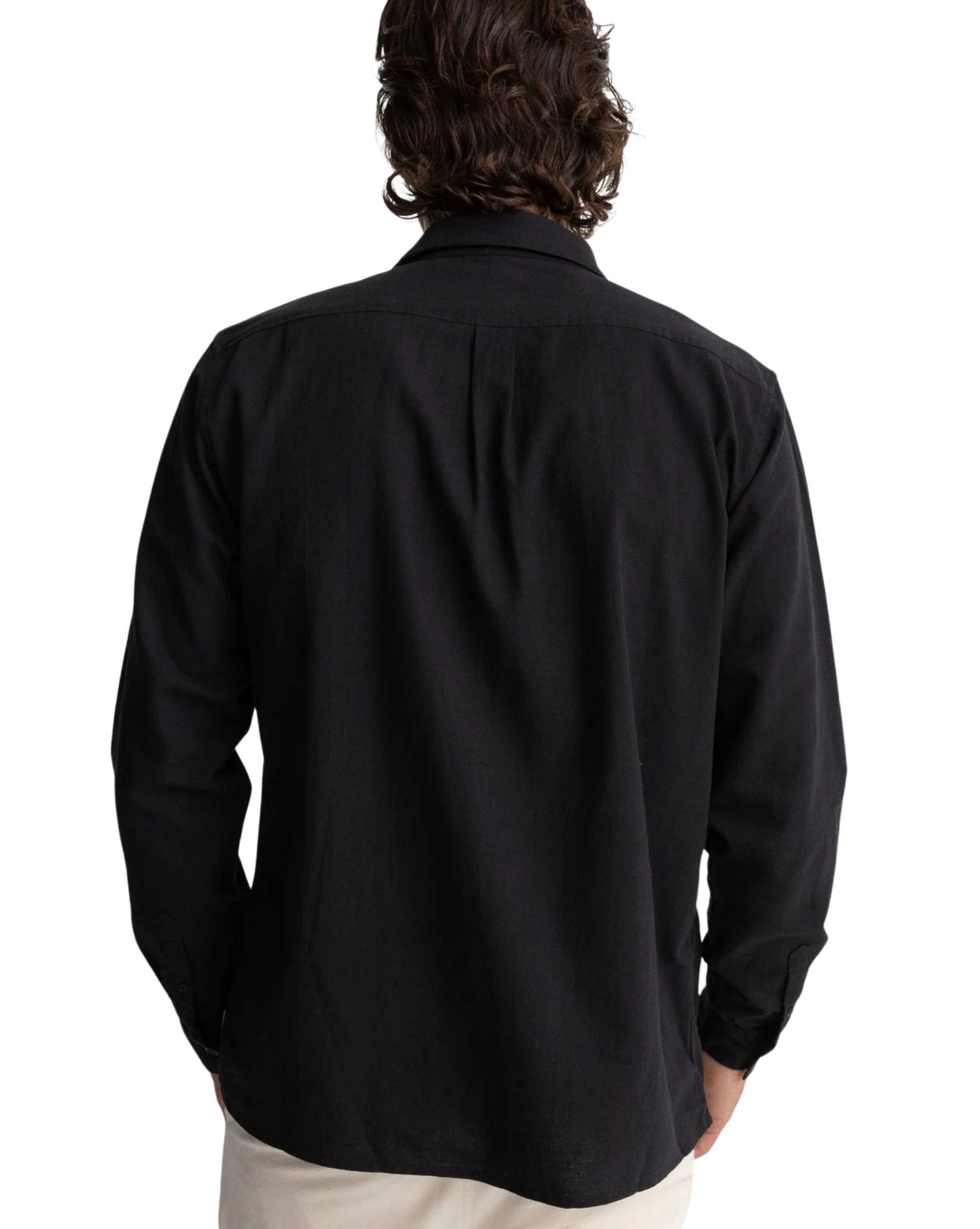 Rhythm Classic Linen Ls Shirt