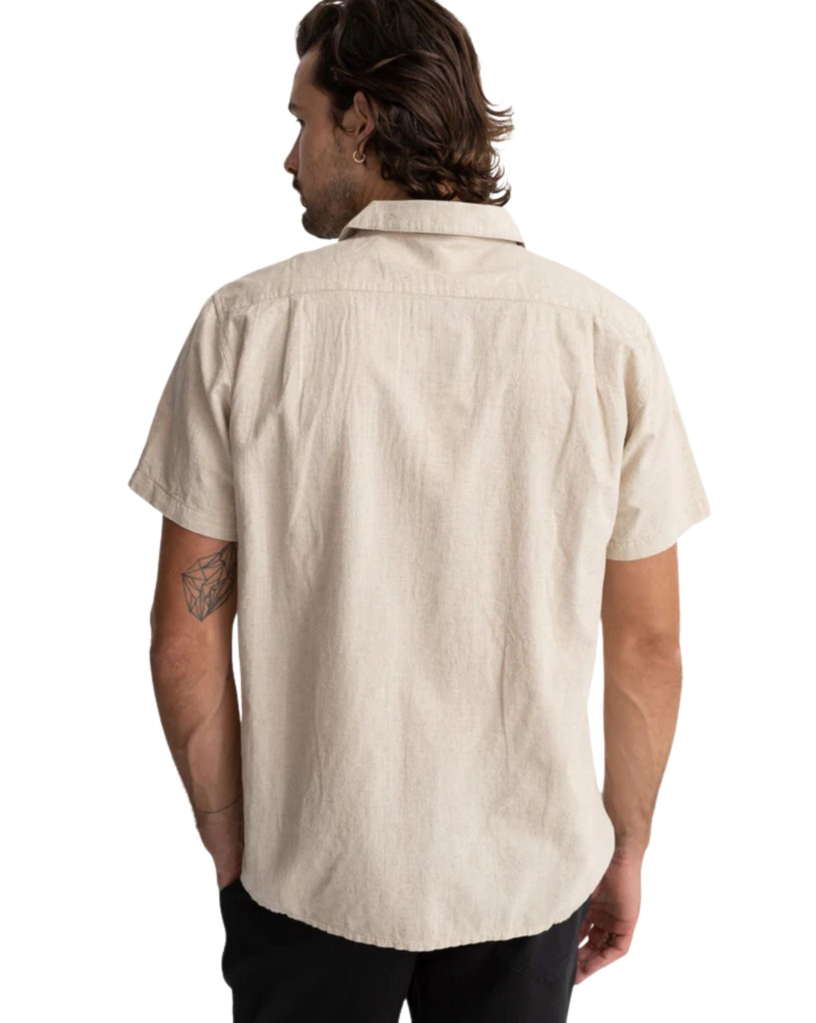Rhythm Classic Linen Ss Shirt