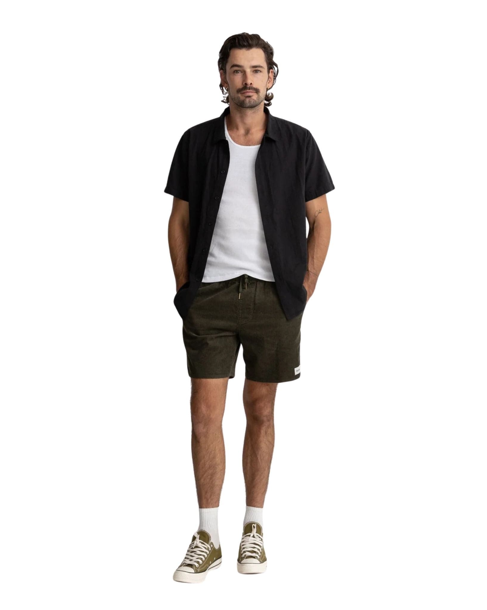 Rhythm Classic Linen Ss Shirt