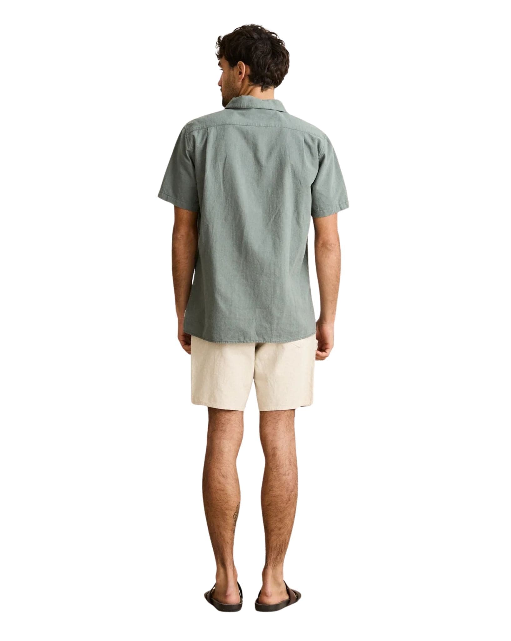 Rhythm Classic Linen Ss Shirt