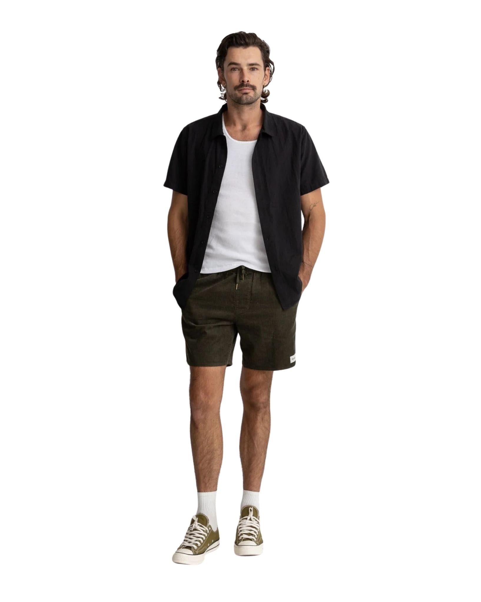 Rhythm Classic Linen Ss Shirt