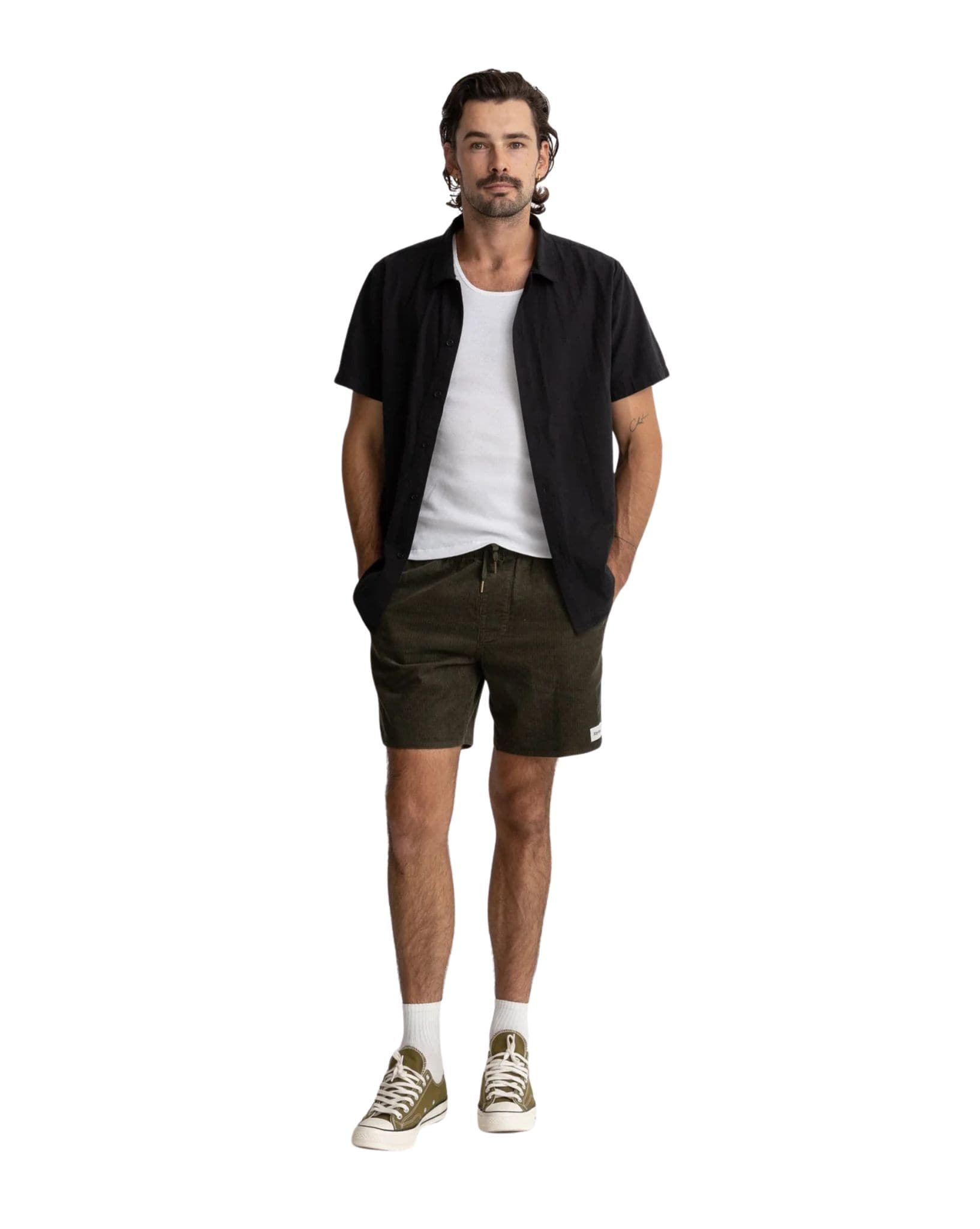 Rhythm Classic Linen Ss Shirt