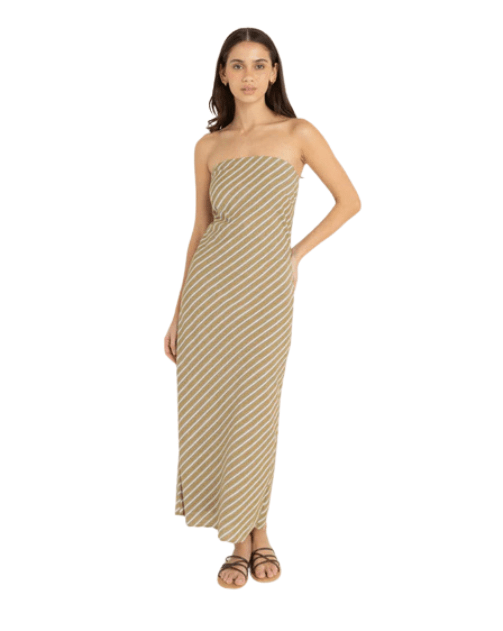 Rhythm Dalias Bias Midi Dress