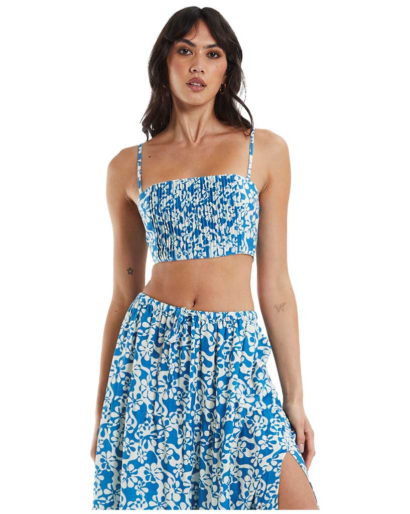 Rhythm Drifter Floral Crop Top